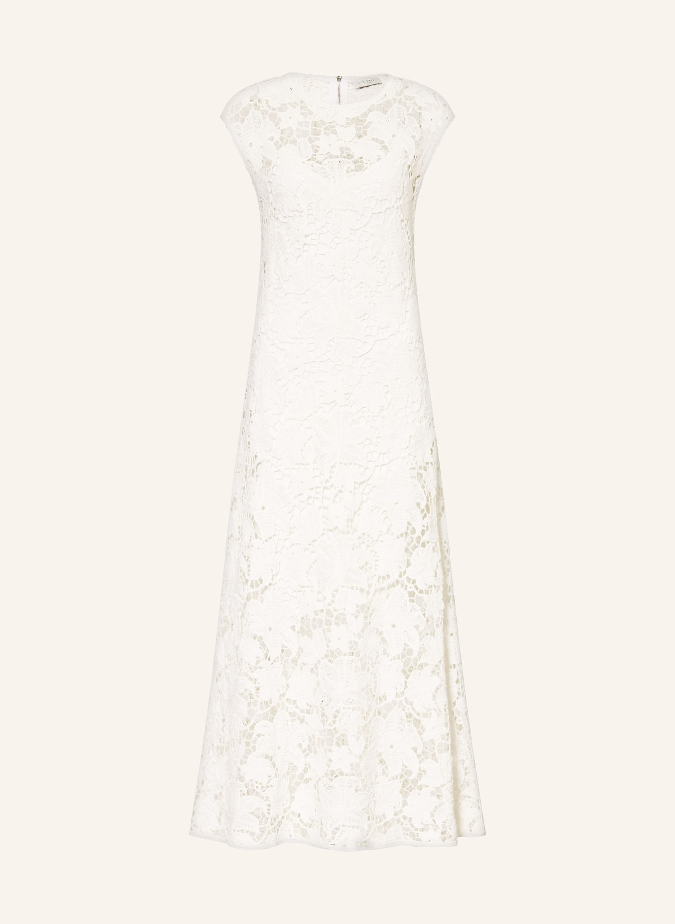 TED BAKER Sukienka szydełkowa ZINHA: KREMOWY