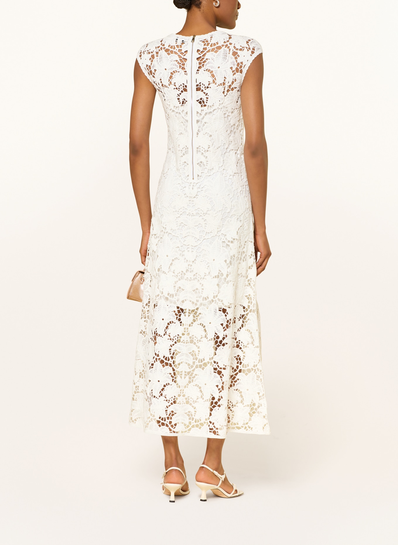 TED BAKER Sukienka szydełkowa ZINHA: KREMOWY