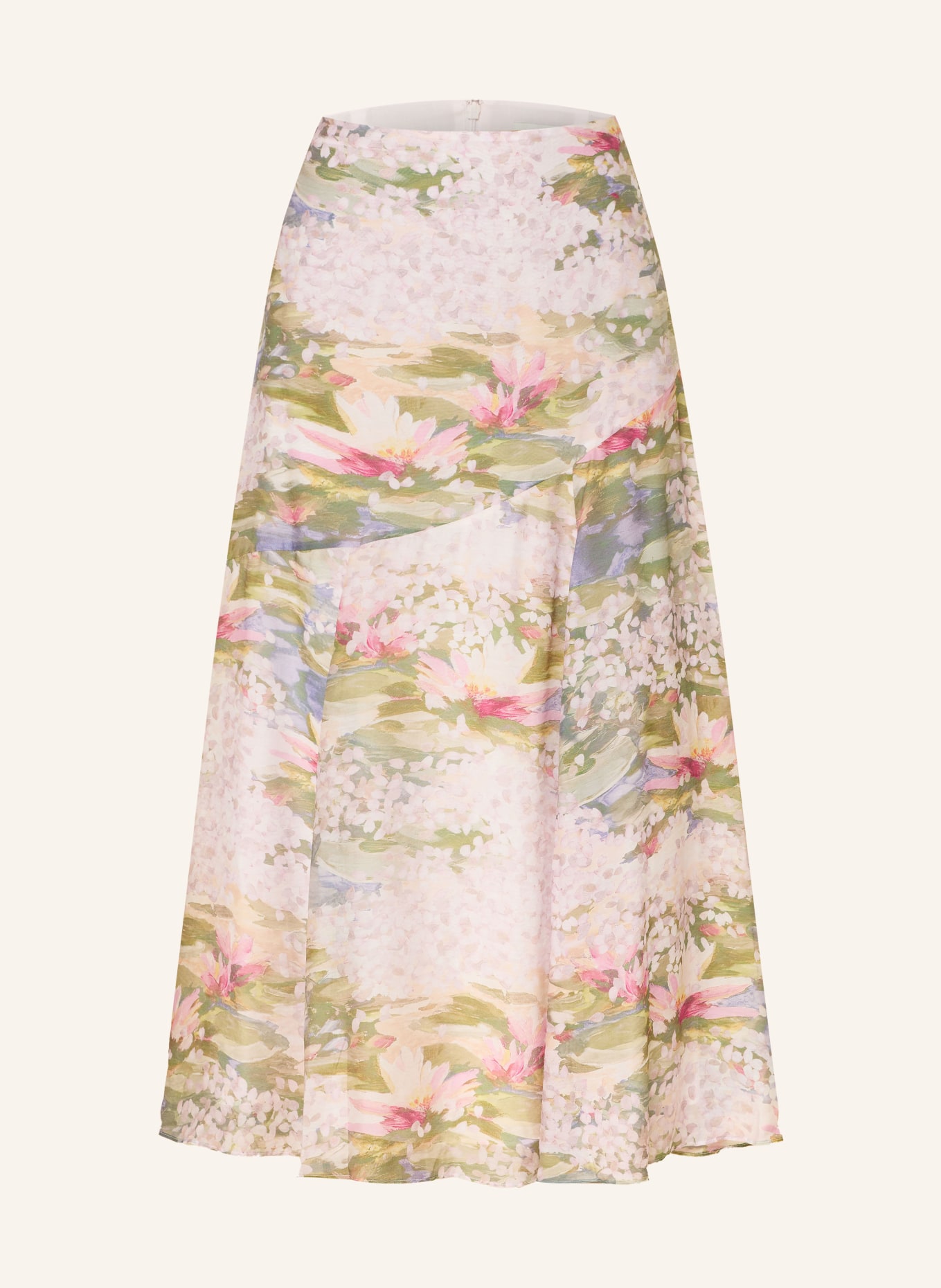 TED BAKER Spódnica LAYDA: BLADORÓŻOWY / OLIWKOWY / ZIELONY