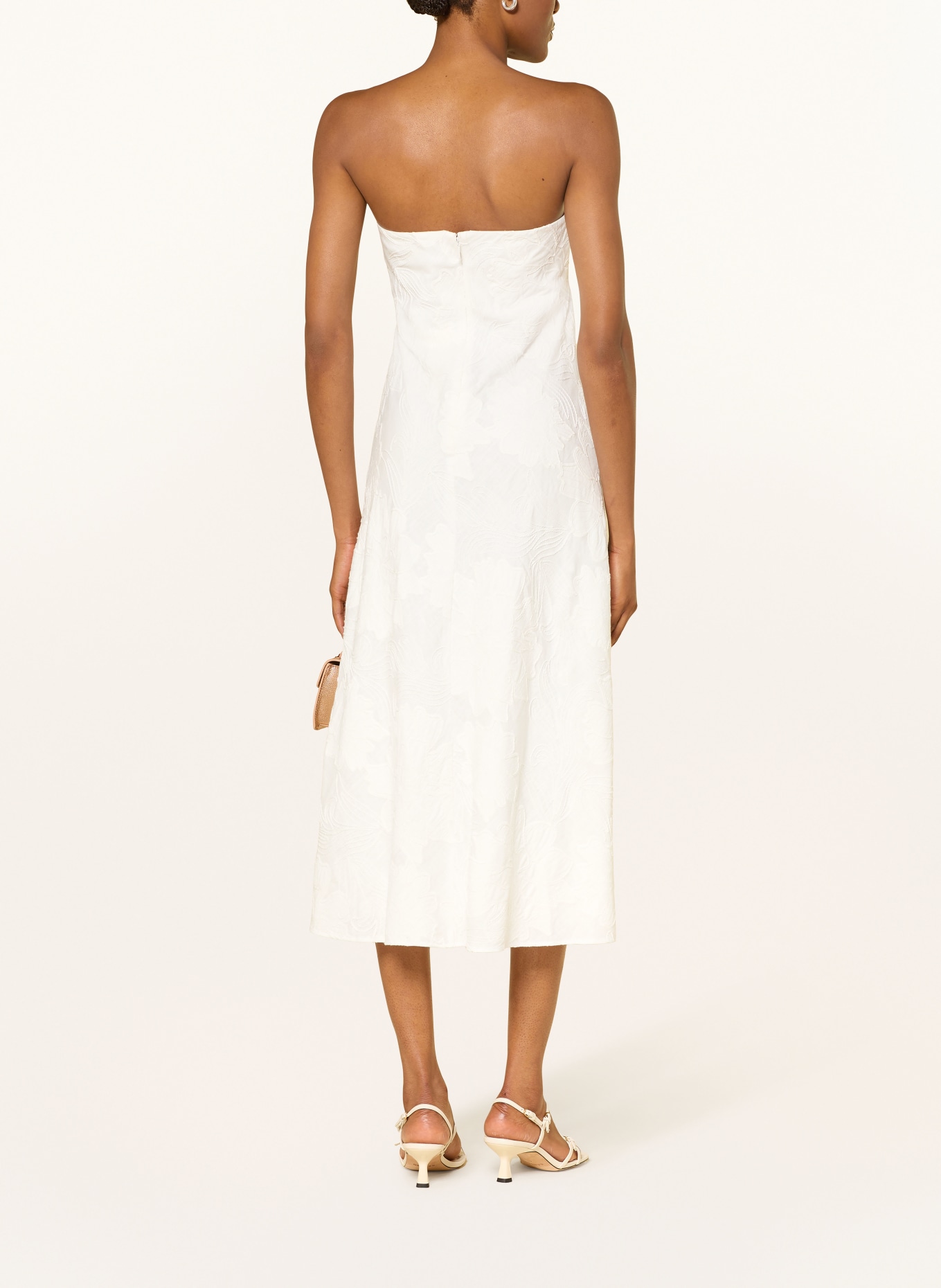 TED BAKER Off-Shoulder-Kleid SANNII: ECRU