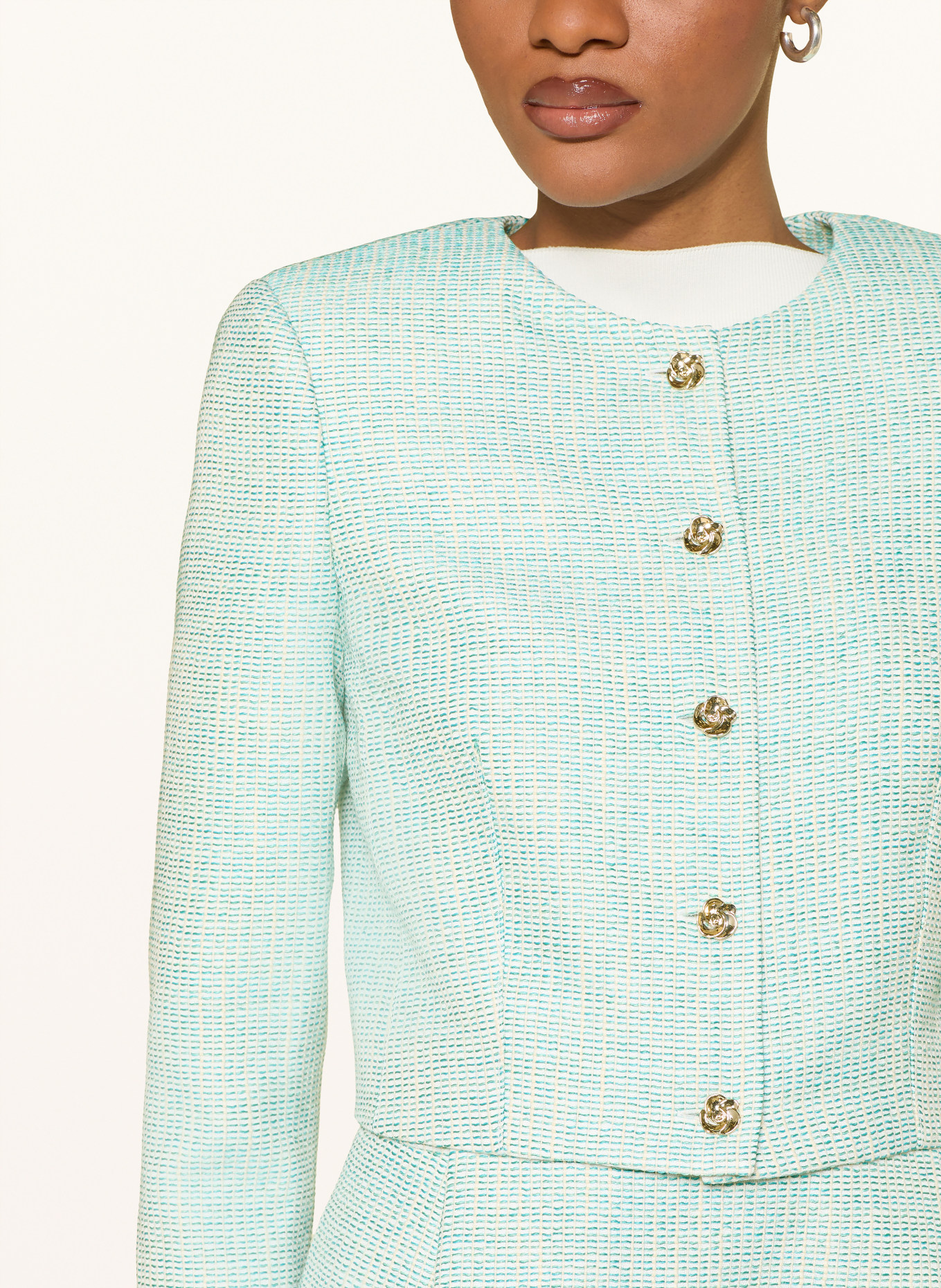 TED BAKER PREVIA-jasje: LICHTGROEN / DONKERGROEN / GROEN