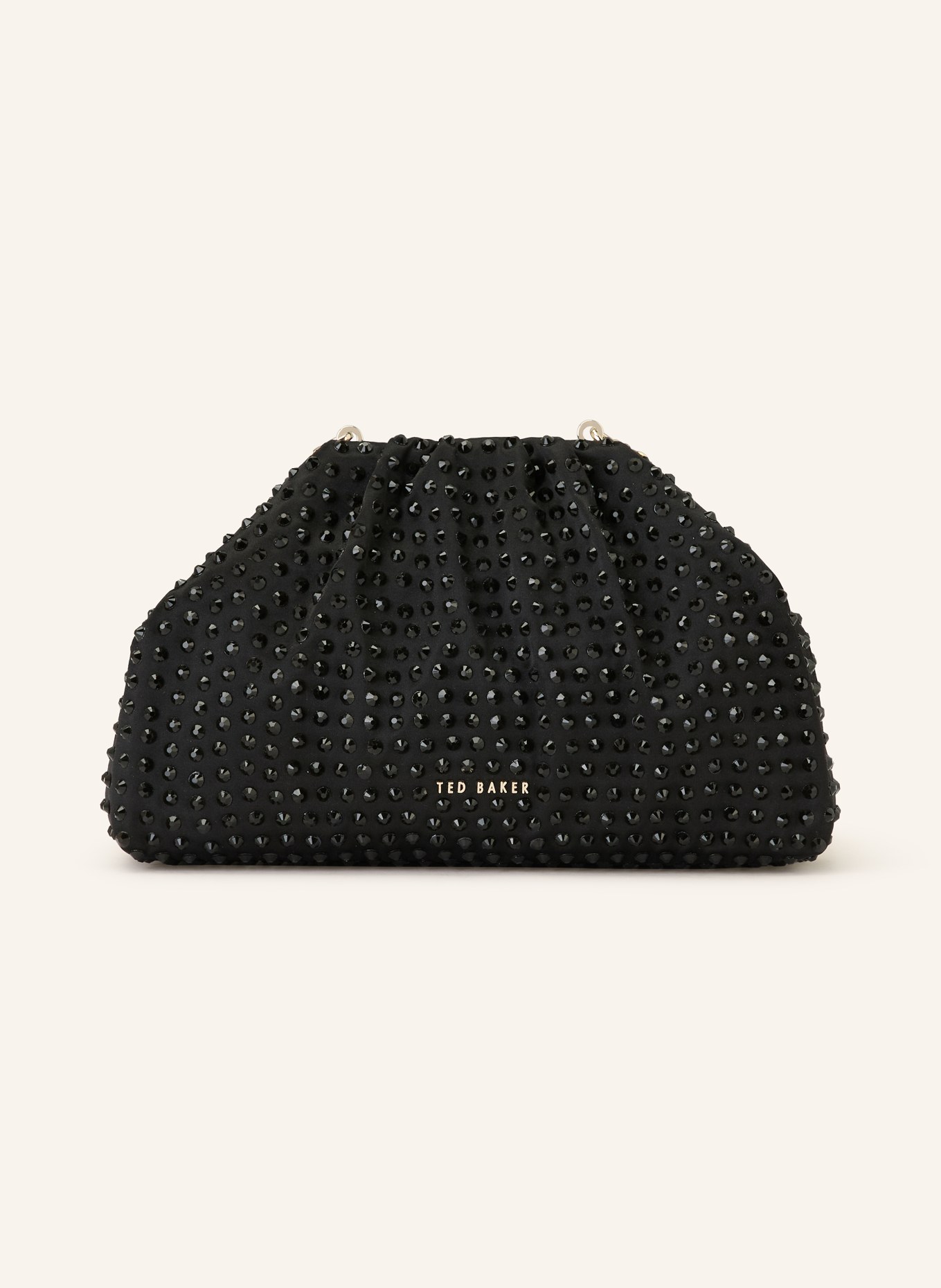 TED BAKER HILARIE shoulder bag with gemstones: BLACK