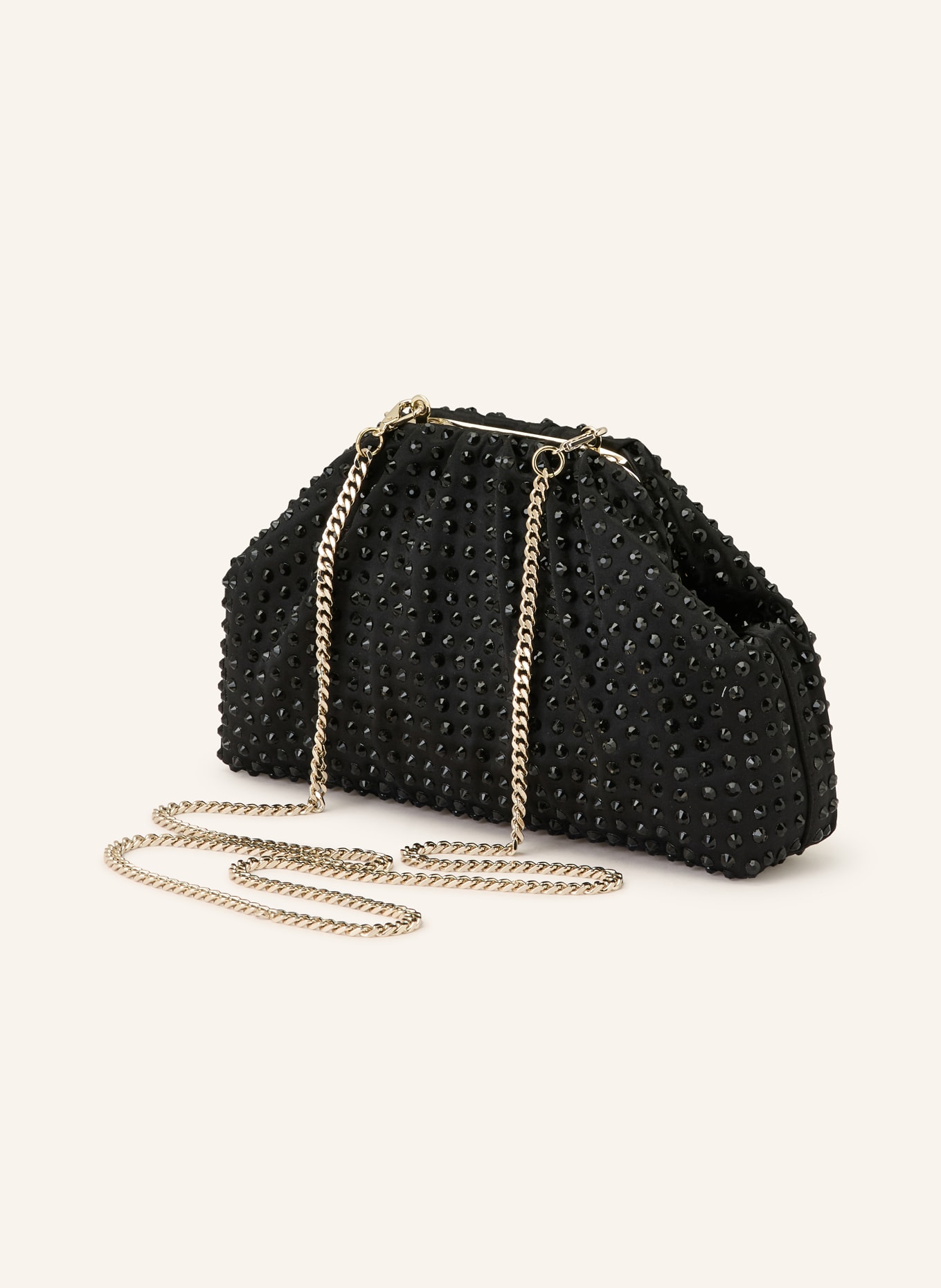 TED BAKER HILARIE shoulder bag with gemstones: BLACK