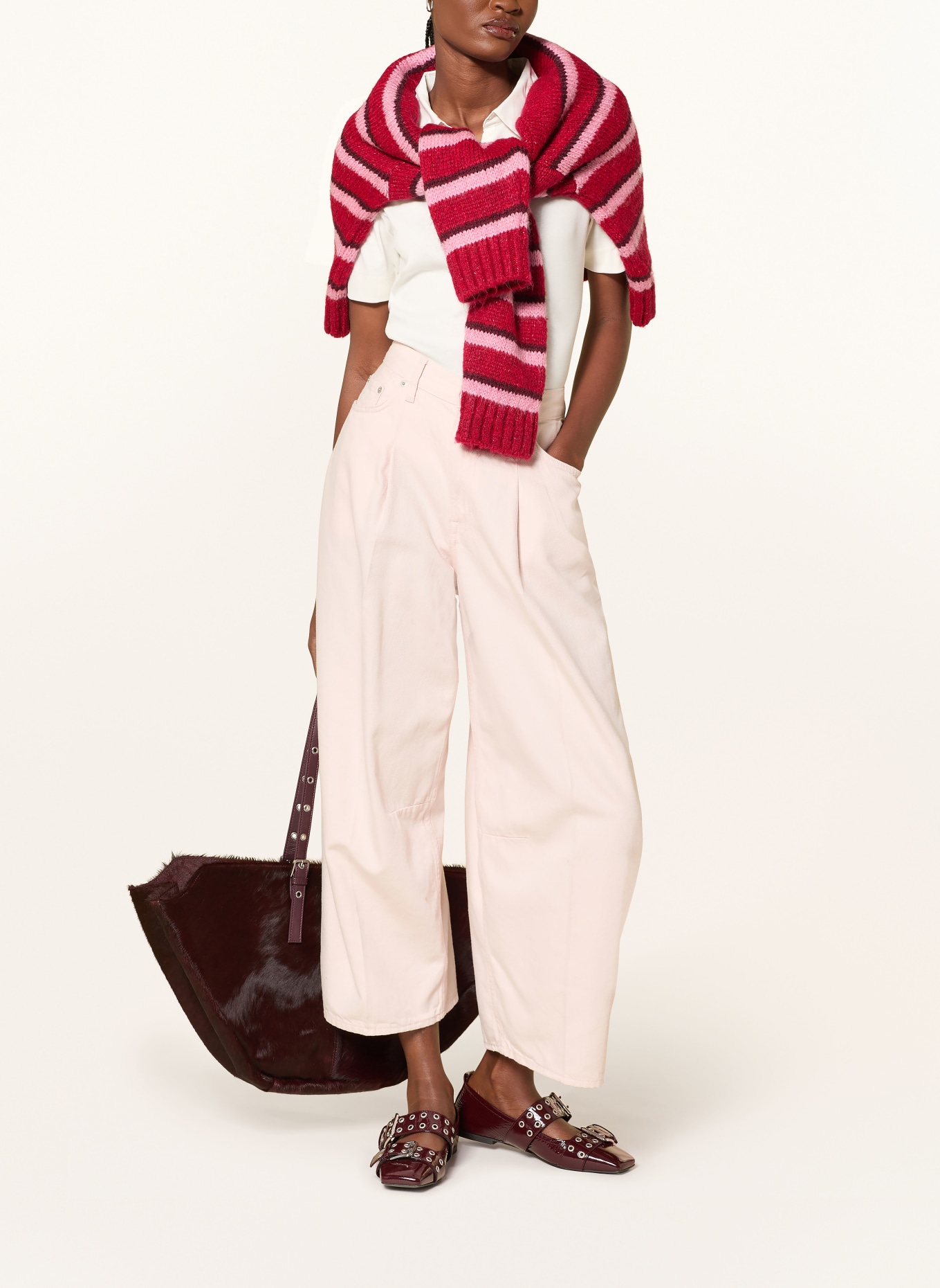 darling harbour Jersey-Poloshirt: CREAM