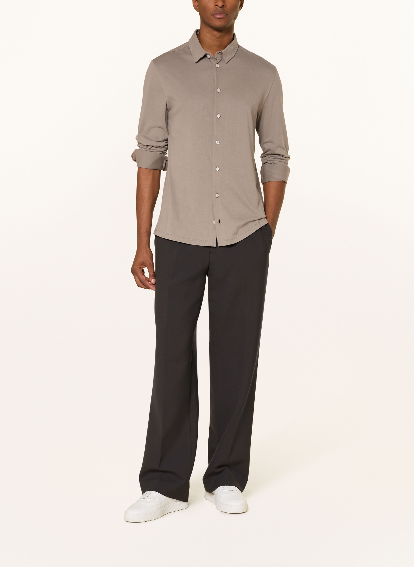 Juvia Jerseyhemd KOA Regular Fit: GRAU