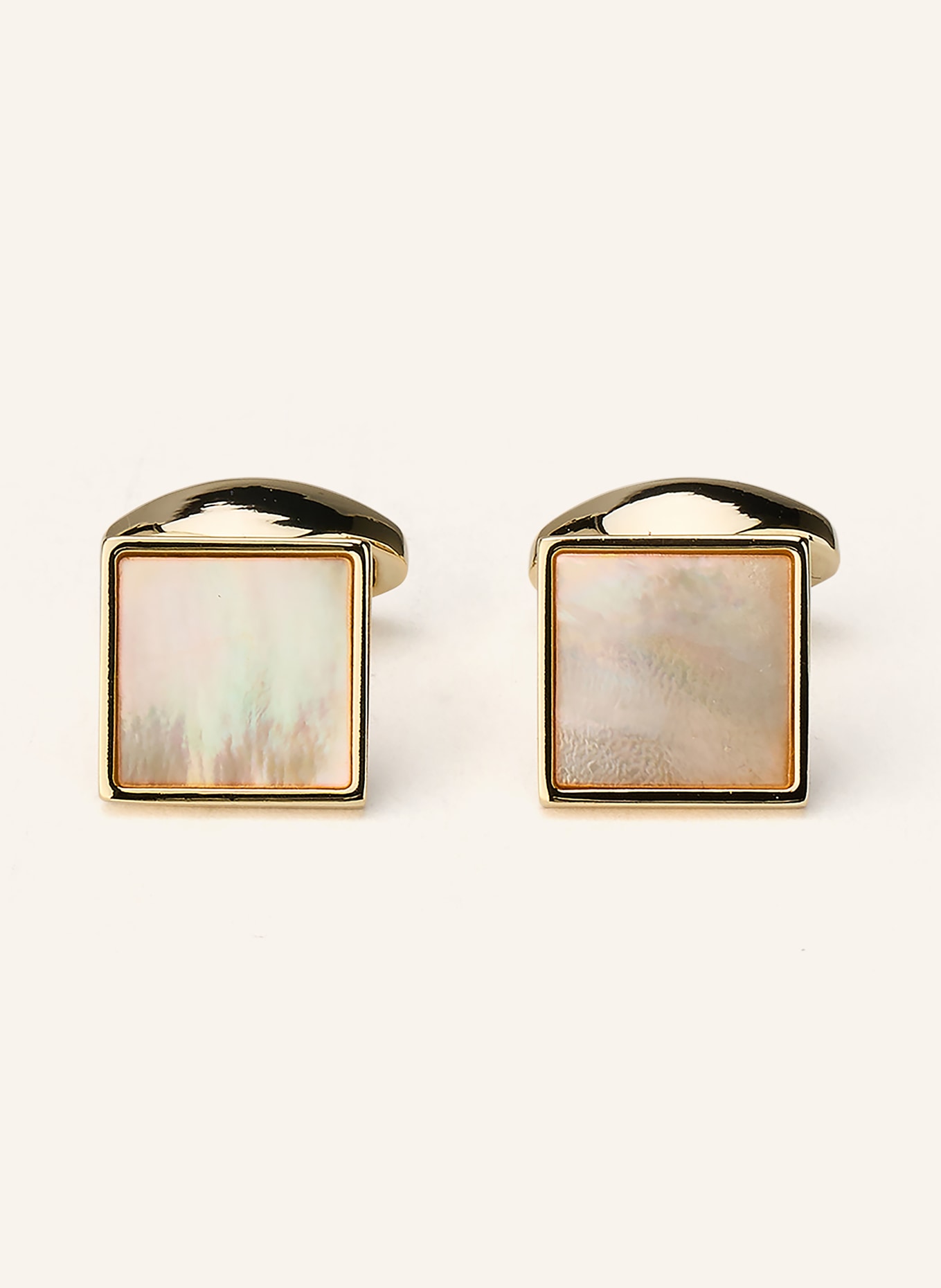 ETON Manschettenknöpfe mit Geschenkbox: GOLD / BEIGE