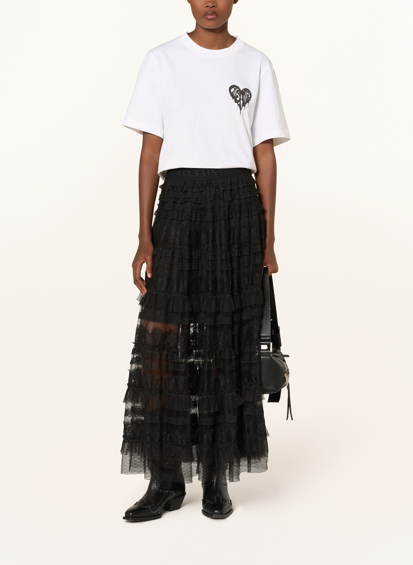 ALLSAINTS T-Shirt TRIP LISA: WEISS