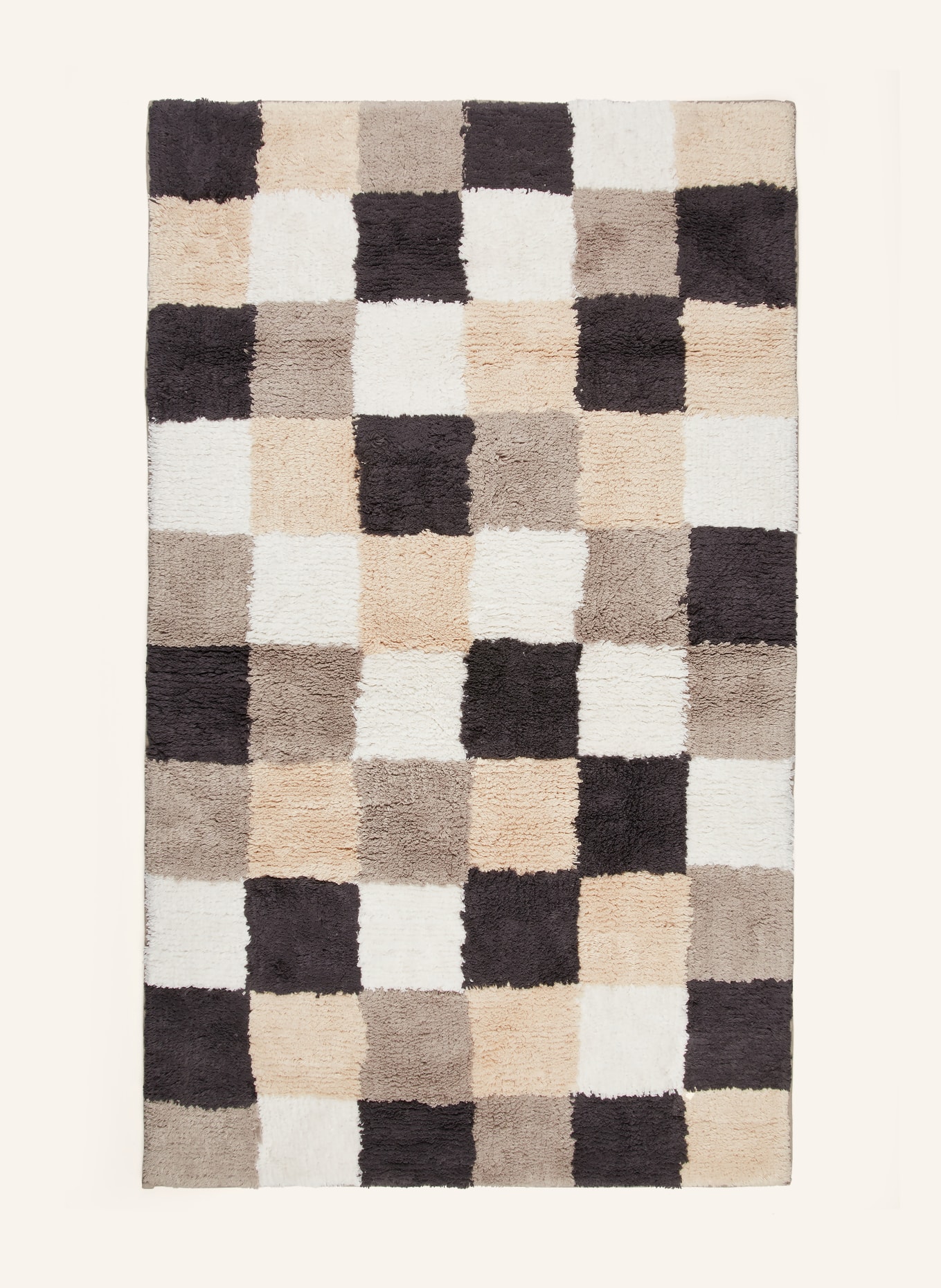 Cawö Badematte: SCHWARZ / GRAU / WEISS