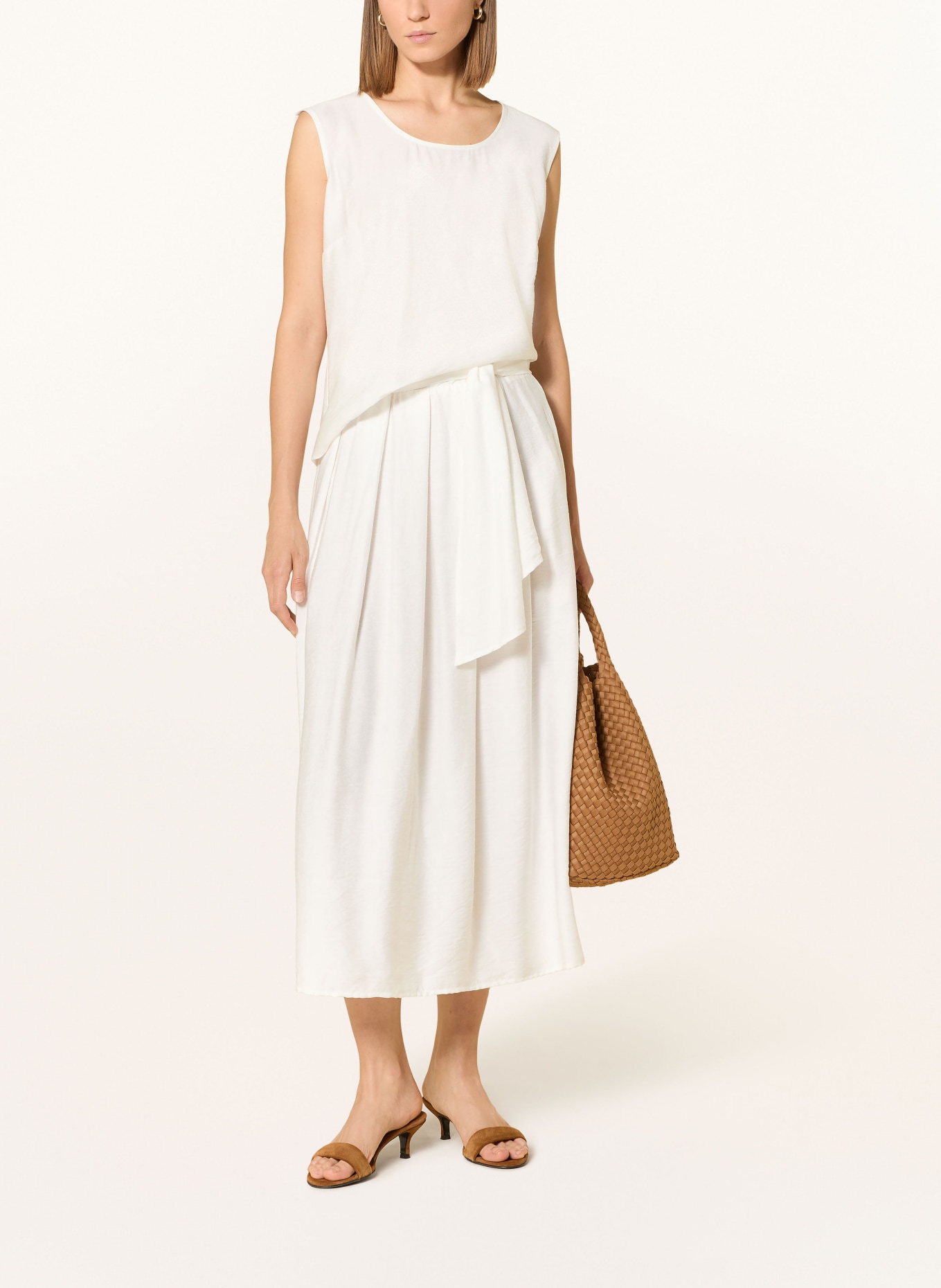 CATNOIR Blusentop: ECRU