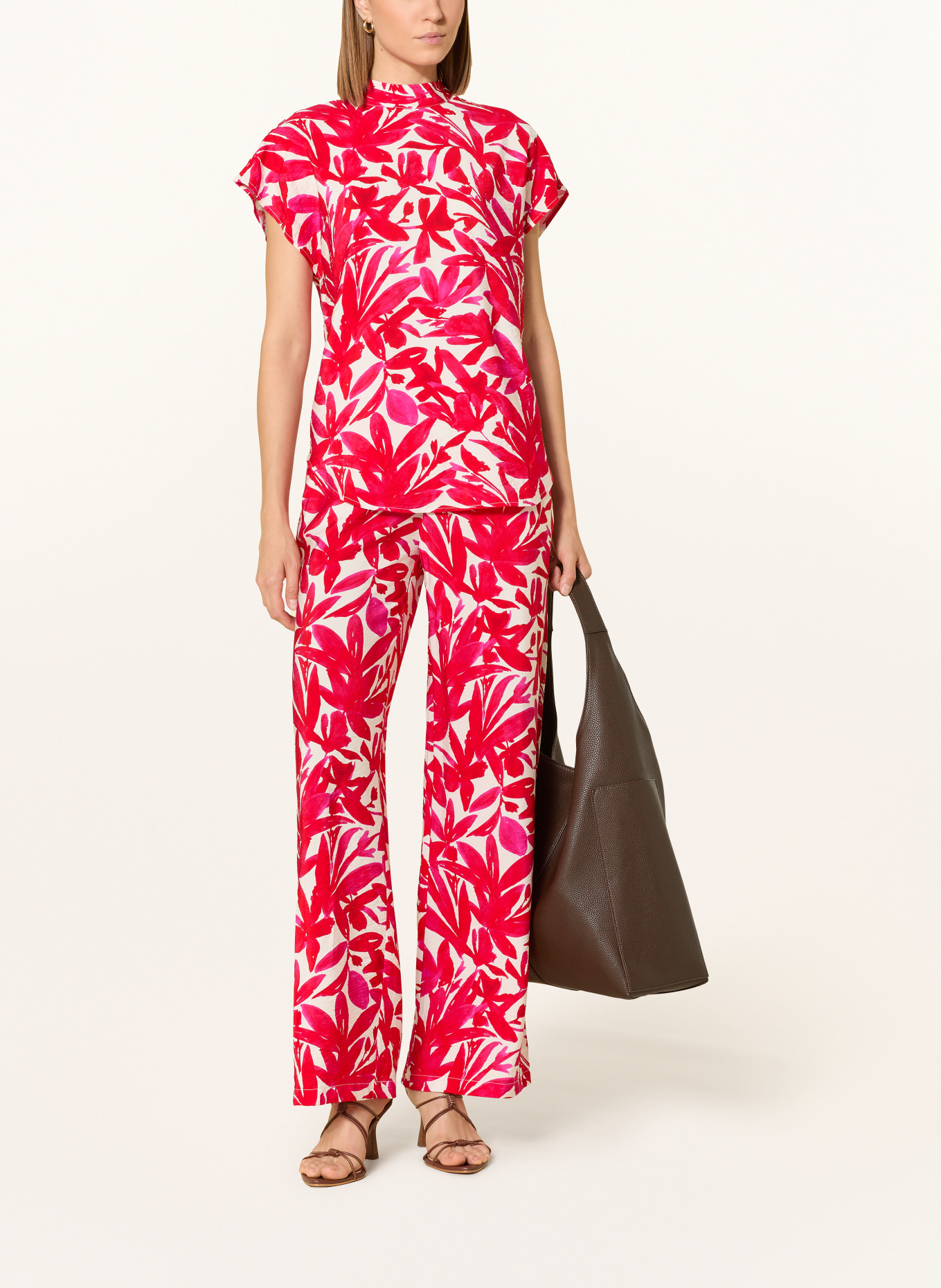 CATNOIR pantalon: ROUGE / ROSE FUCHSIA / BLANC