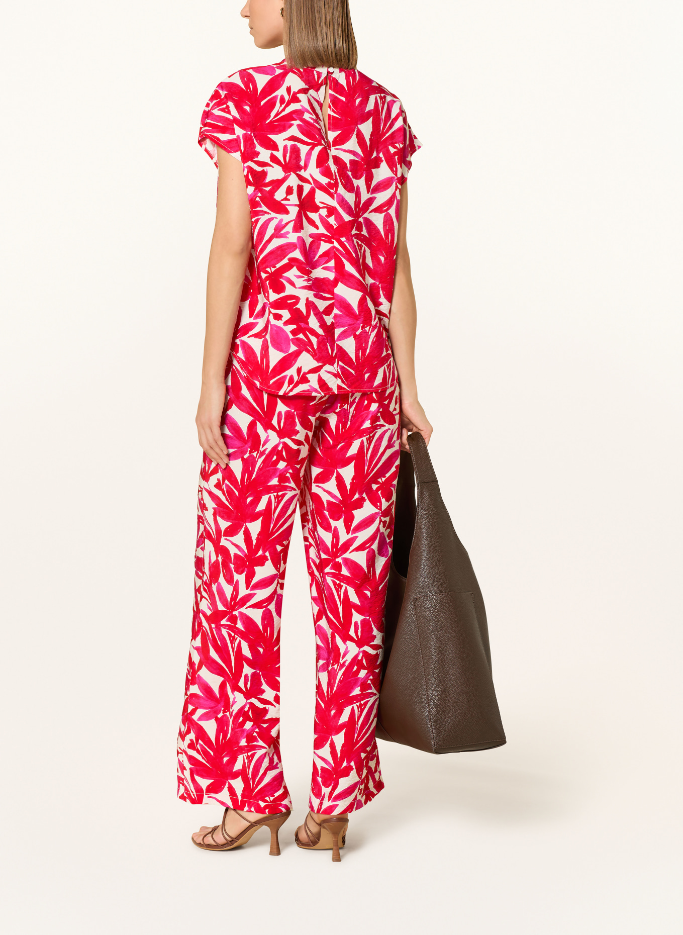 CATNOIR pantalon: ROUGE / ROSE FUCHSIA / BLANC