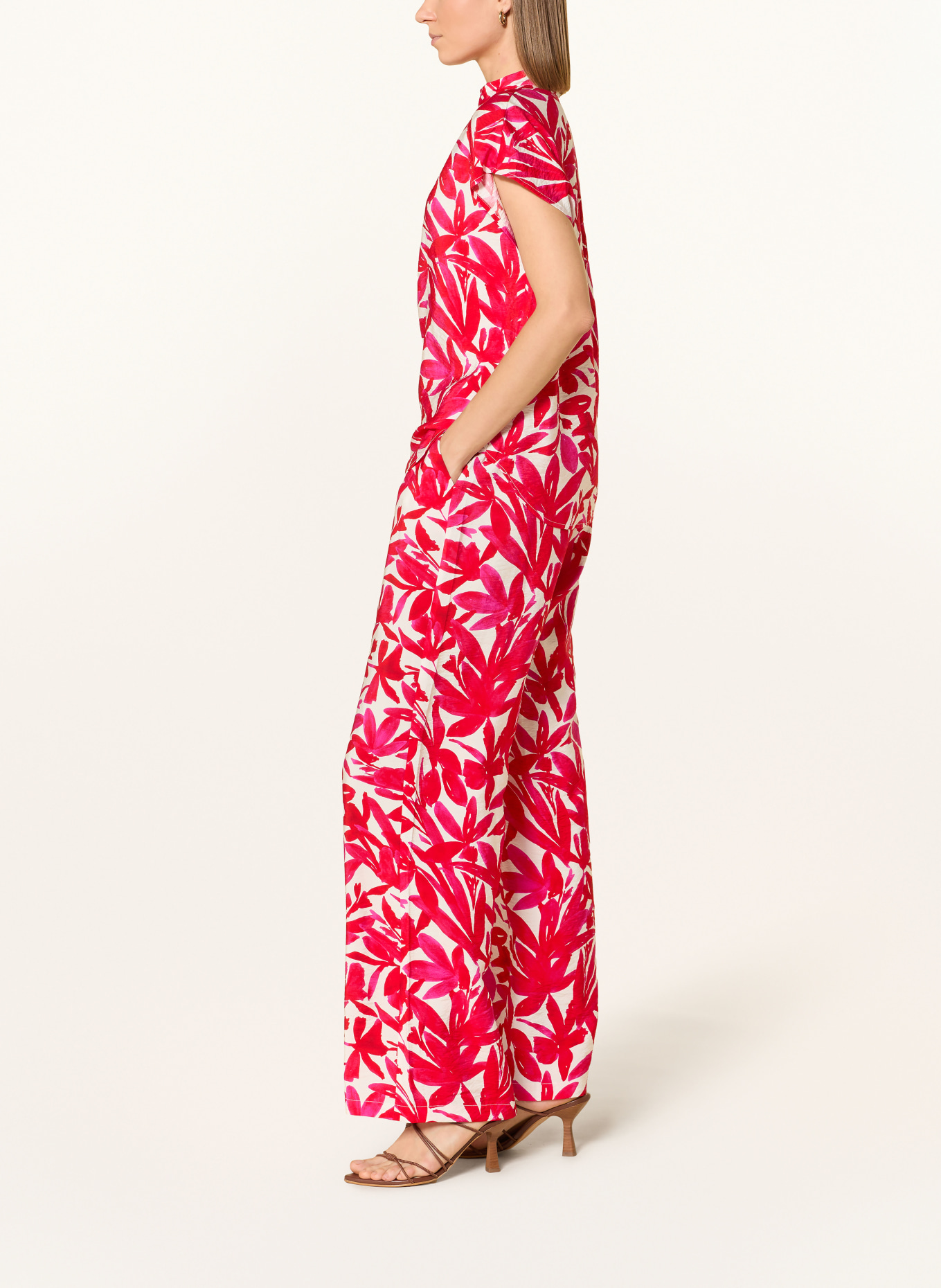 CATNOIR pantalon: ROUGE / ROSE FUCHSIA / BLANC