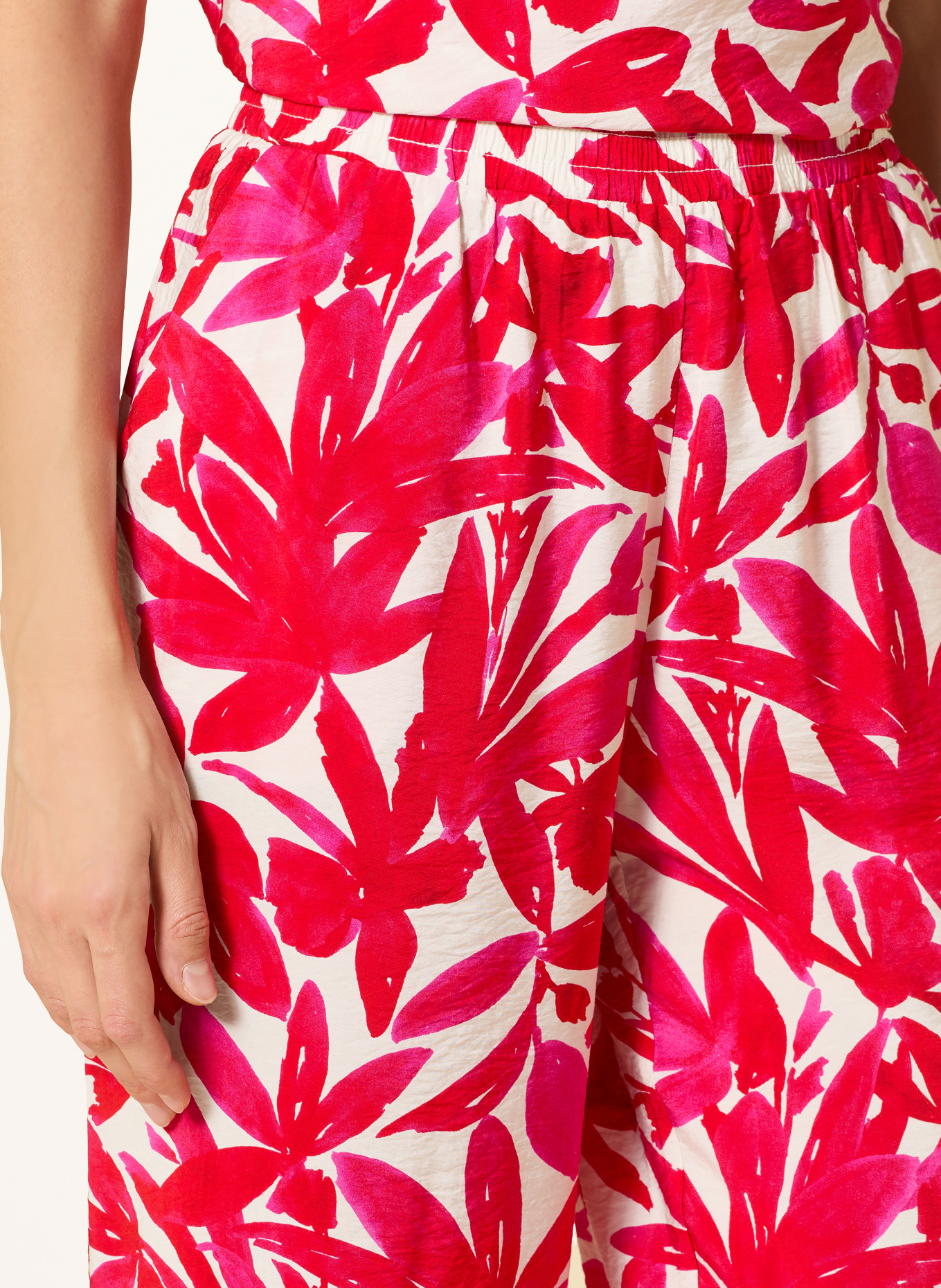 CATNOIR pantalon: ROUGE / ROSE FUCHSIA / BLANC