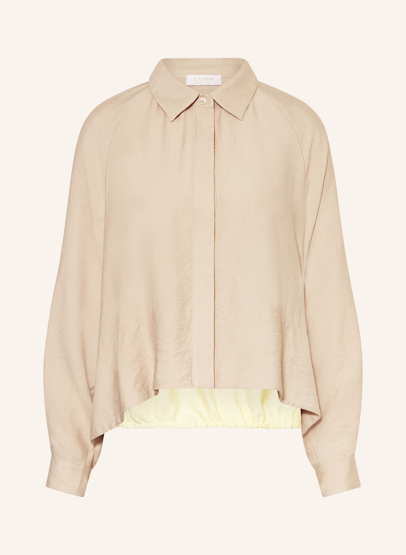 CATNOIR shirt blouse: BEIGE