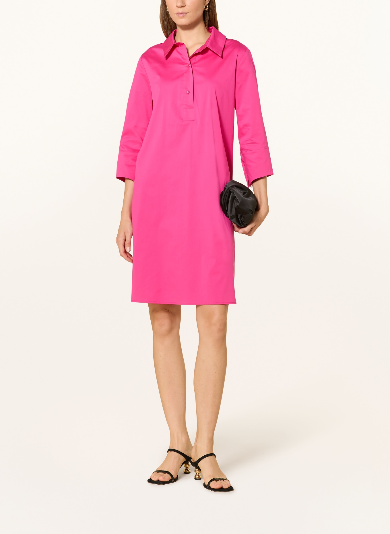 CATNOIR Kleid mit 3/4-Arm: PINK