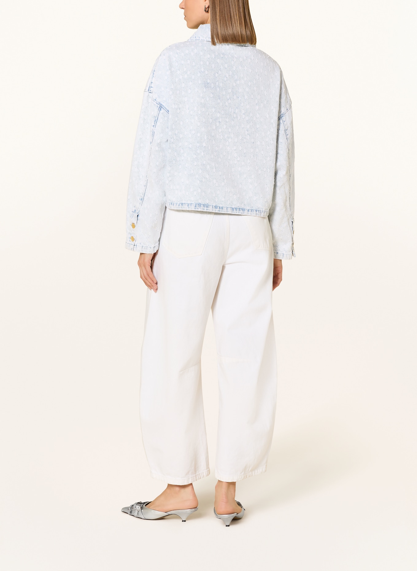 CATNOIR denim jacket: LIGHT BLUE