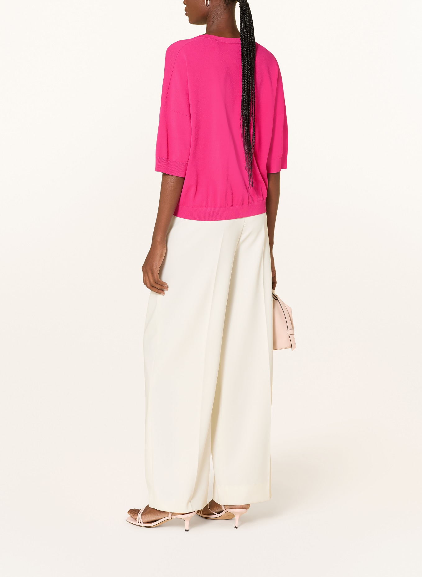 CATNOIR Strickshirt mit 3/4-Ärmel: PINK