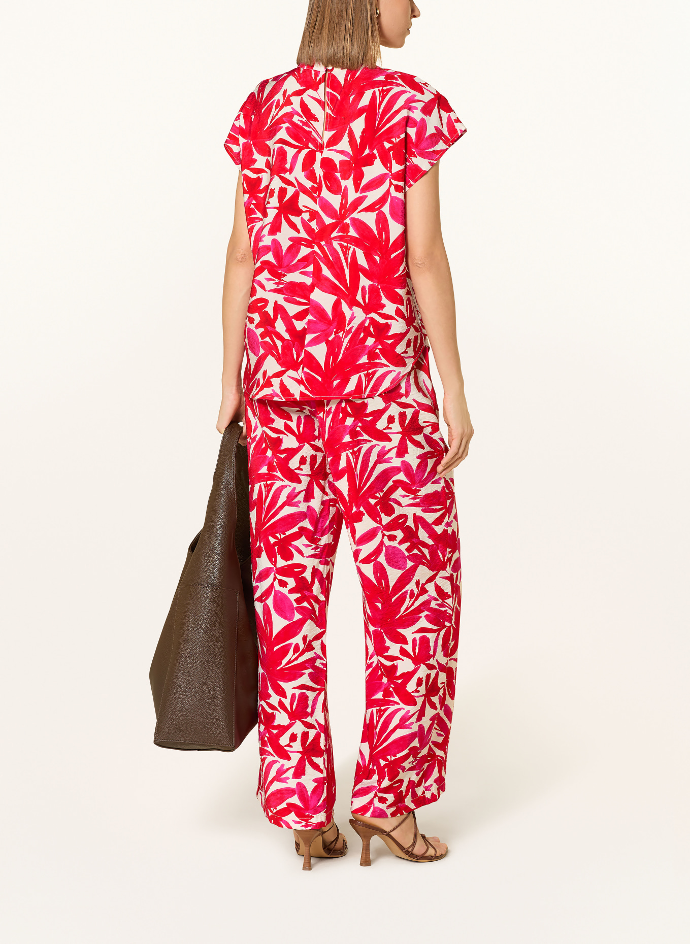 CATNOIR chemisier: ROUGE / ROSE FUCHSIA / BLANC