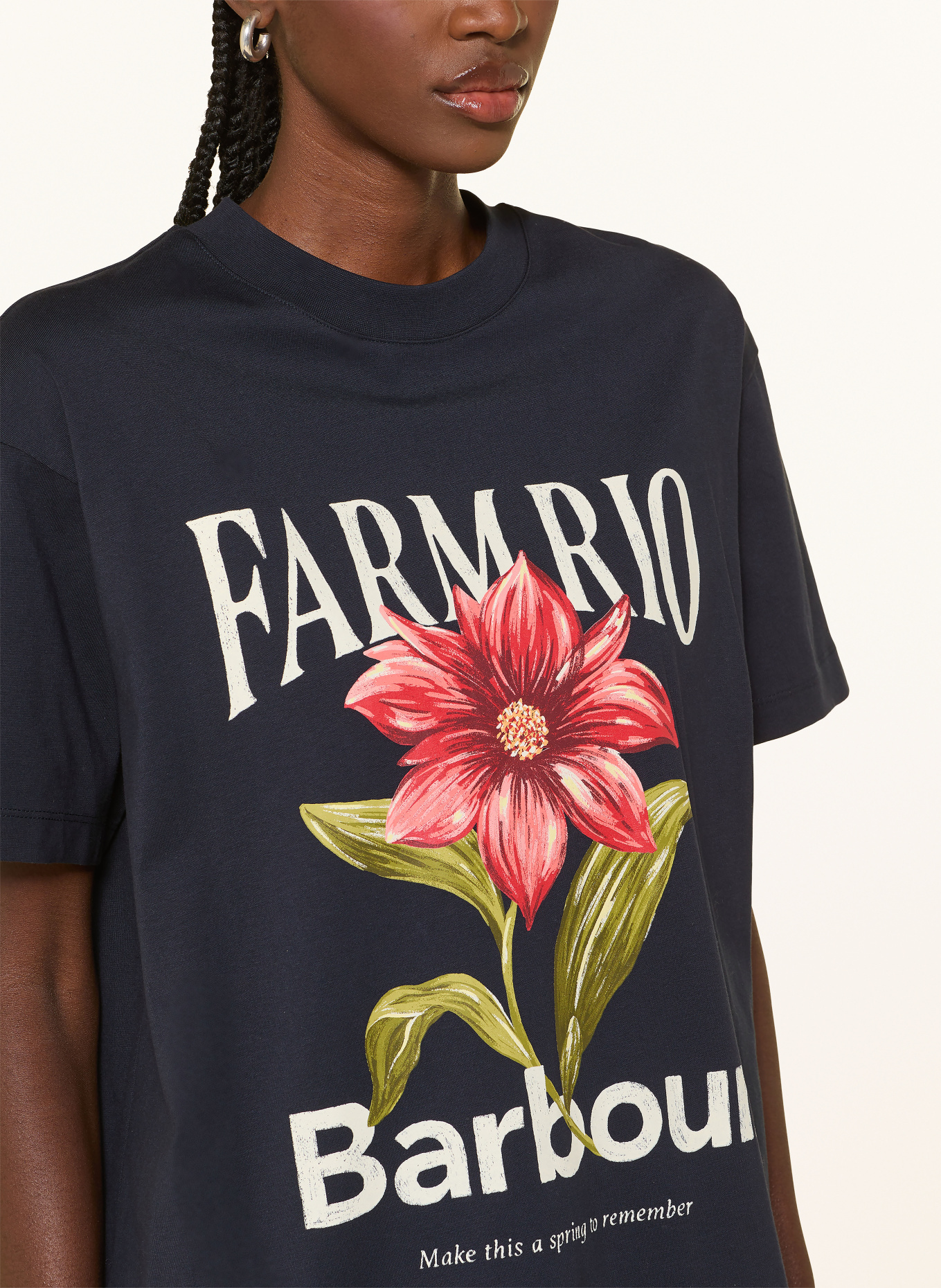 Barbour T-shirt: DARK BLUE