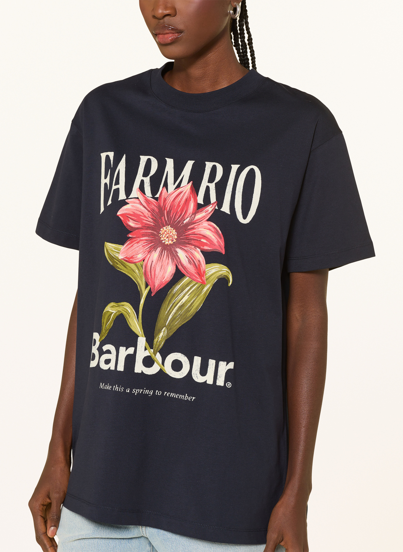 Barbour T-shirt: DARK BLUE