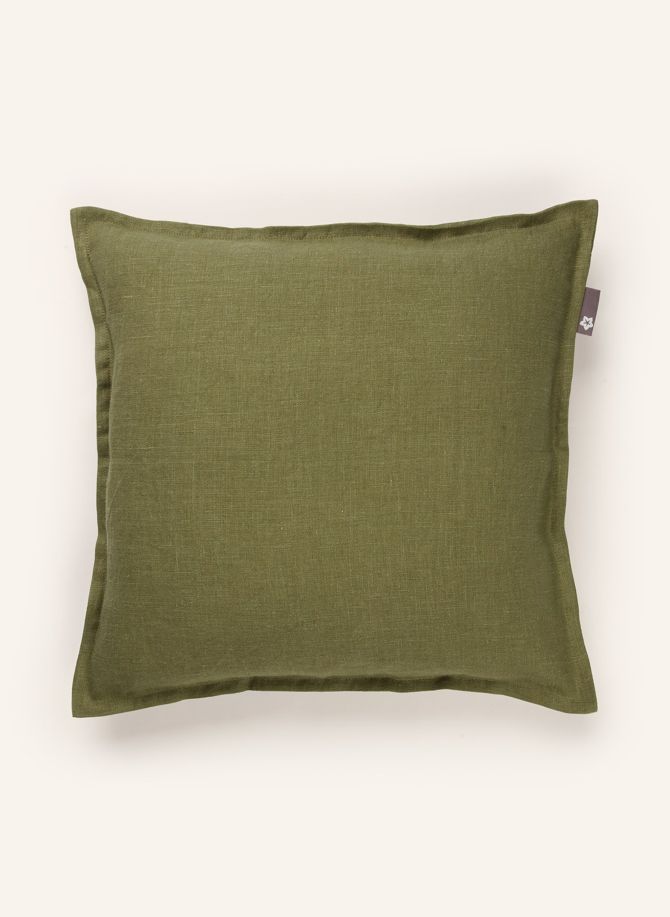pichler Dekokissenhülle LARS aus Leinen: KHAKI