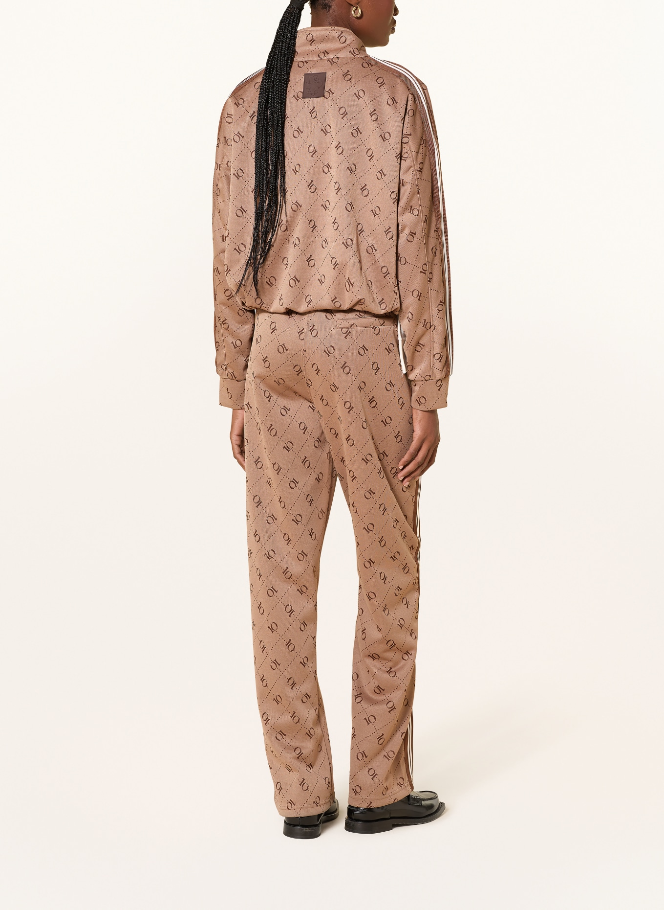 10DAYS Trainingsjacke: BEIGE / BRAUN