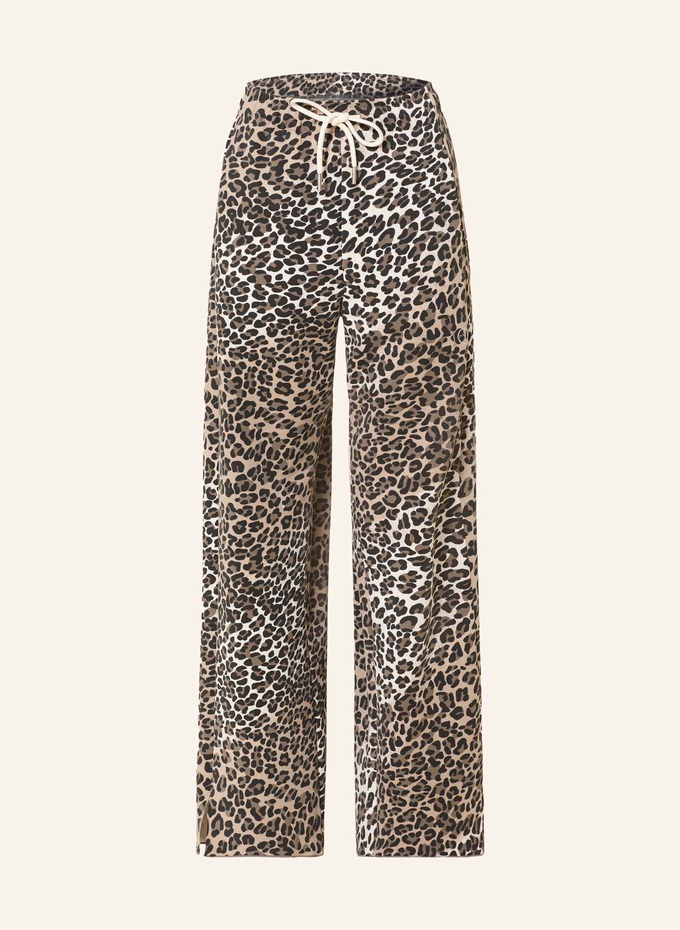 10DAYS Jogging-style pants: BEIGE / WHITE / BLACK