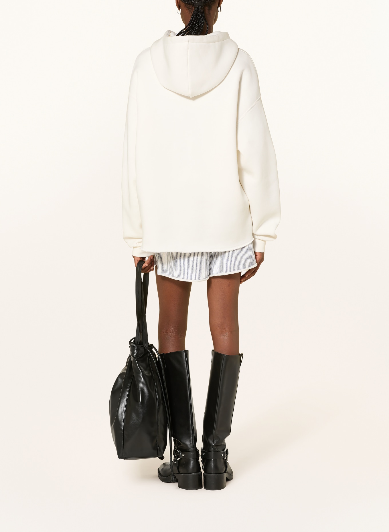 10DAYS Hoodie: WEISS / ECRU