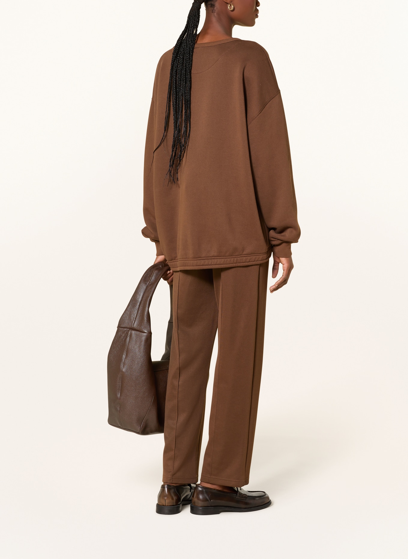 10DAYS Sweatshirt: DUNKELBRAUN