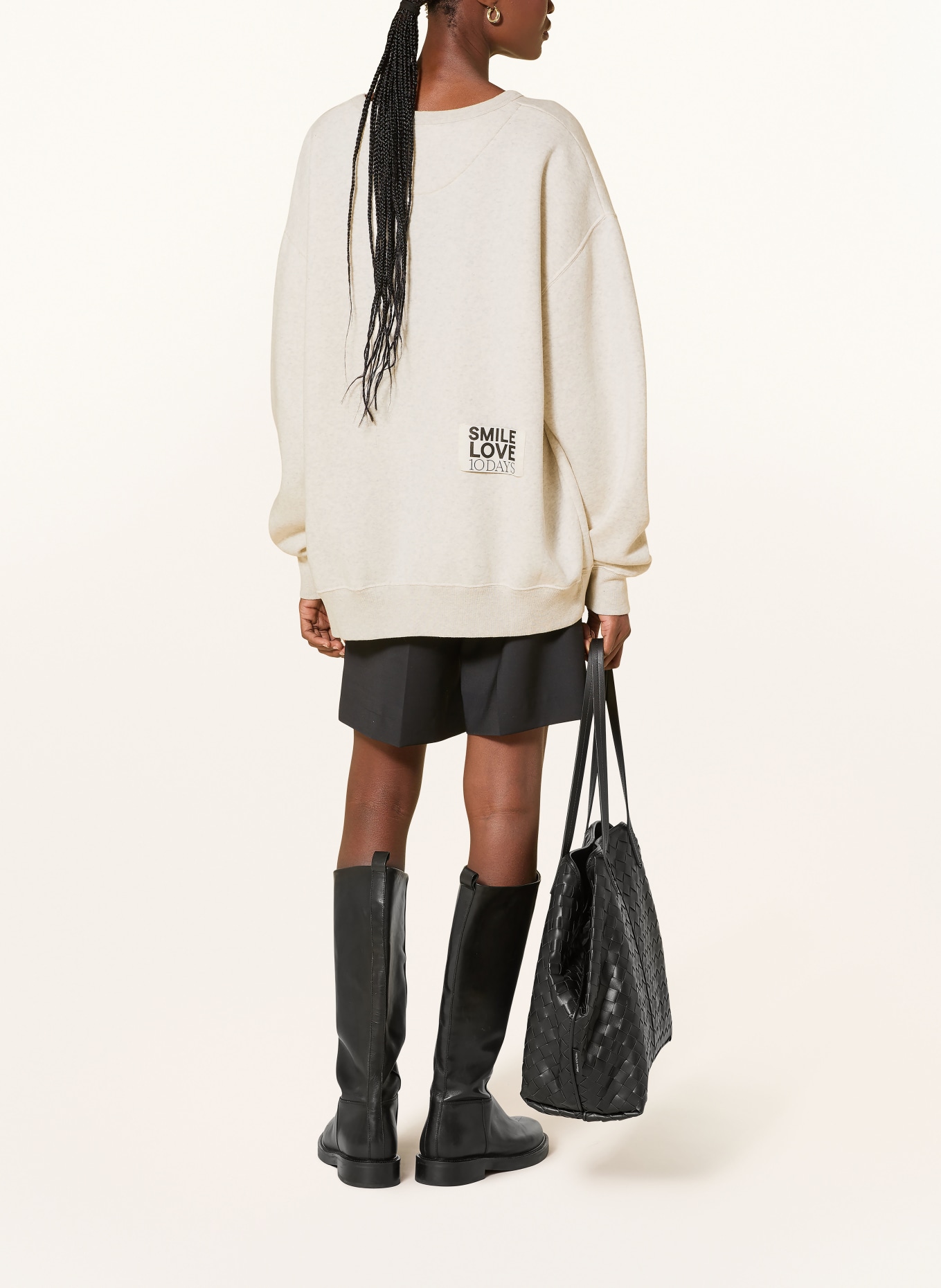 10DAYS Sweatshirt: HELLGRAU