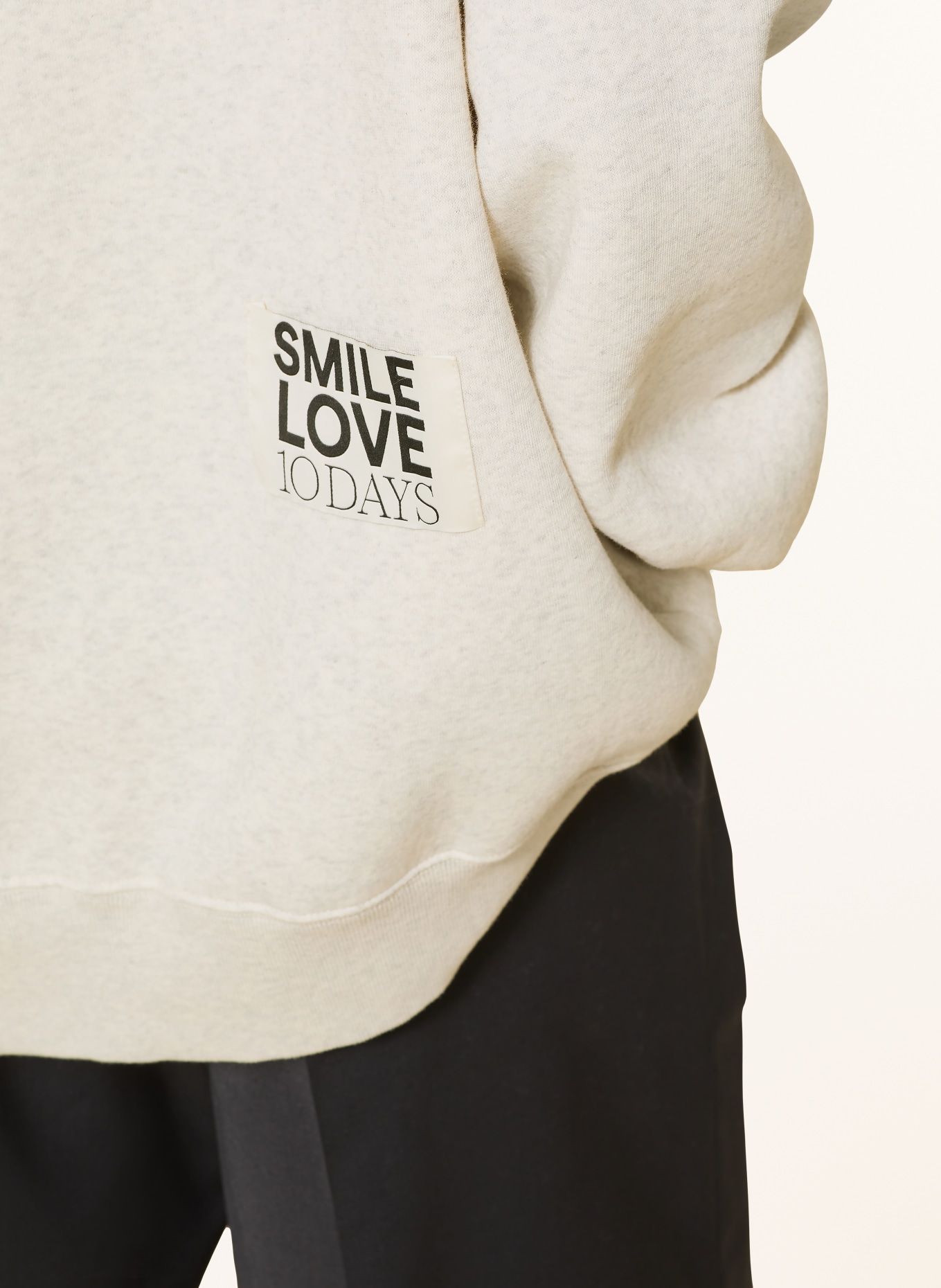 10DAYS Sweatshirt: HELLGRAU