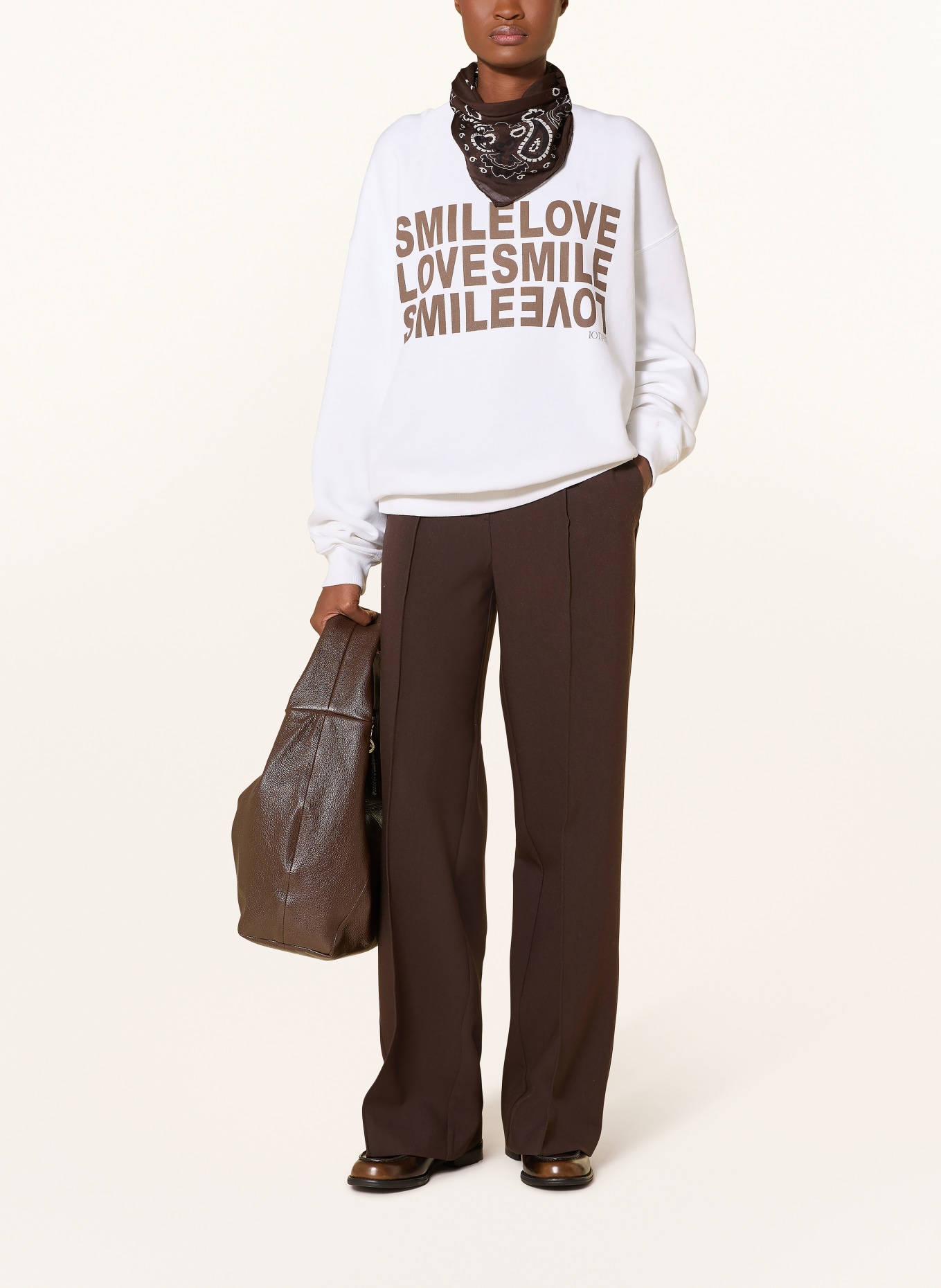 10DAYS mikina: BÍLÁ