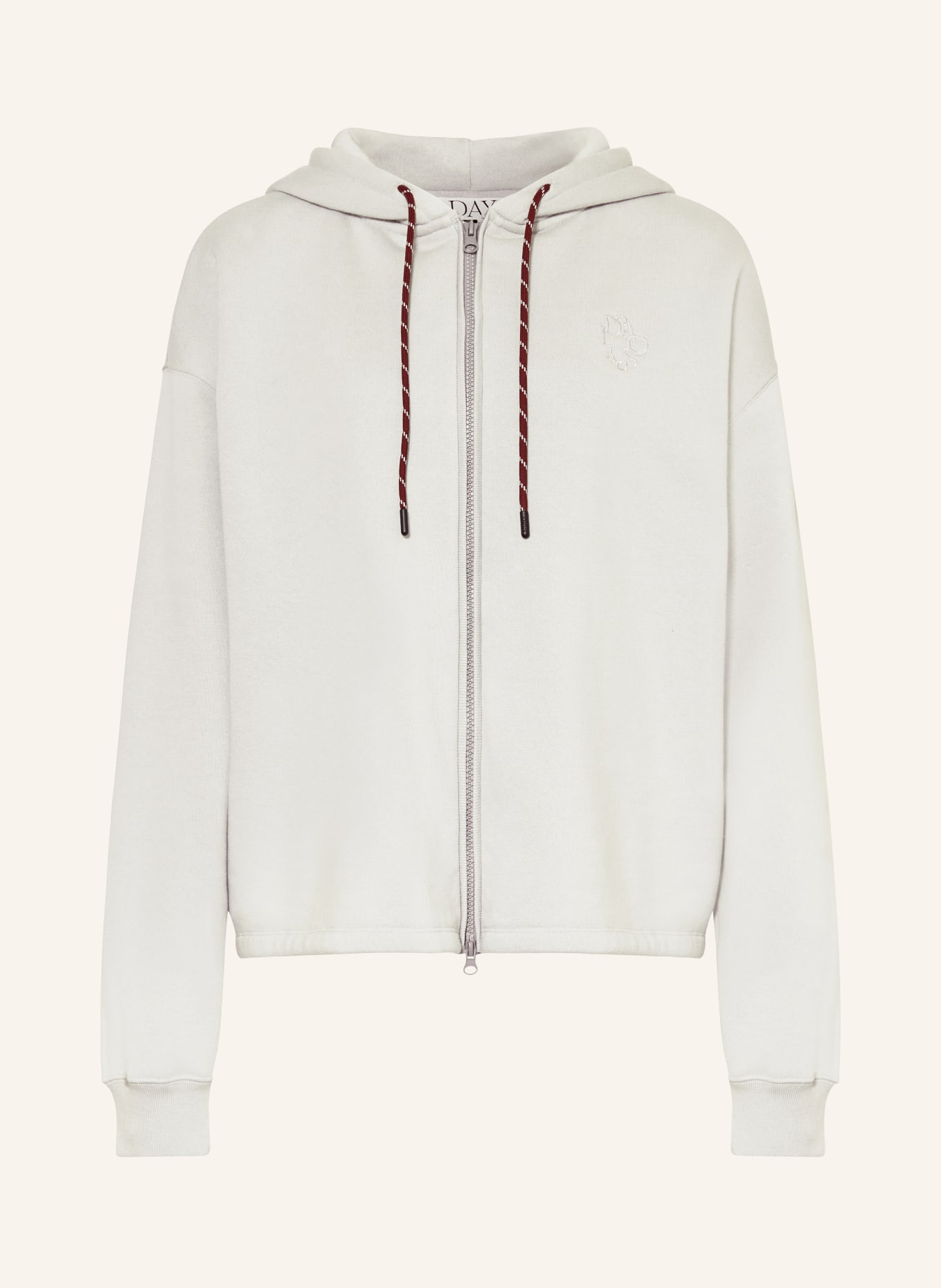 10DAYS sweatshirt jacket: LIGHT GREEN