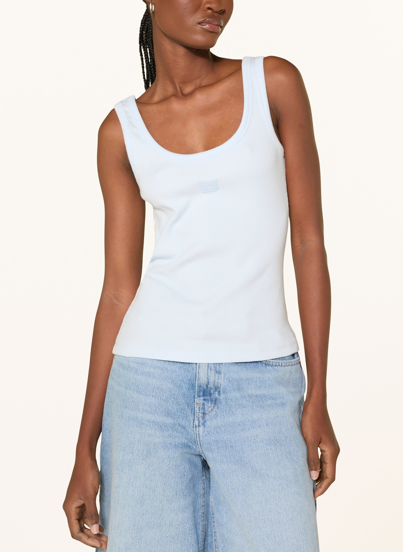 GESTUZ Top GZDREW: TMAVĚ MODRÁ