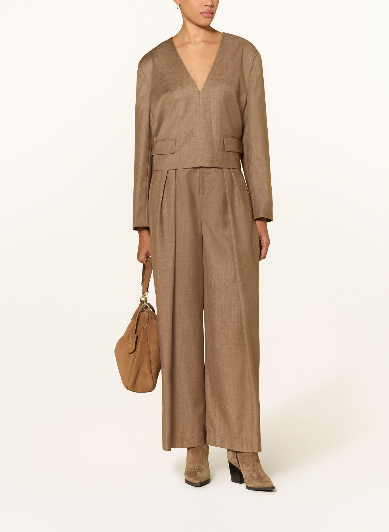 GESTUZ Marlene pants GZSCHANY: BROWN