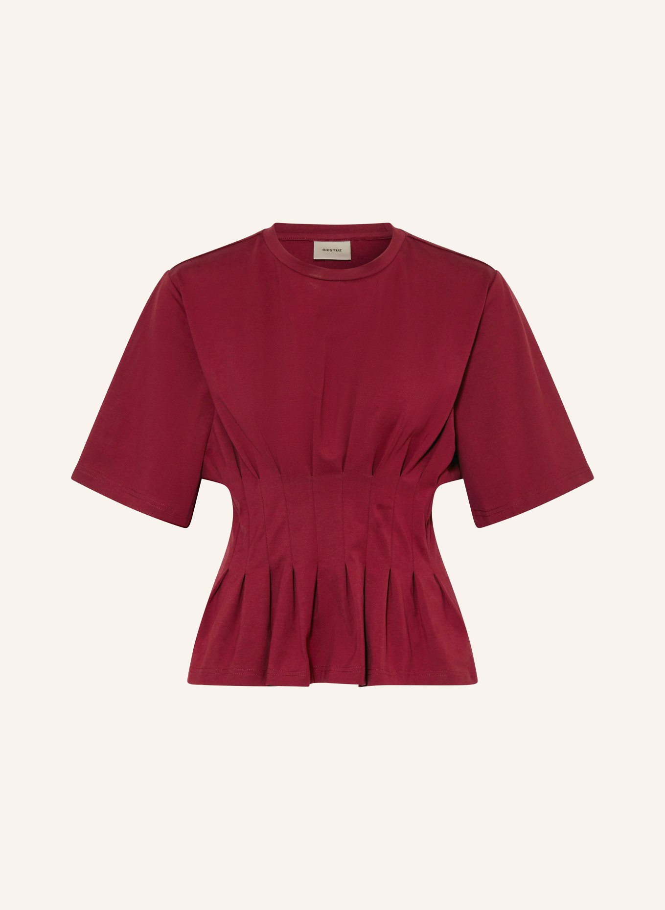 GESTUZ Jerseykleid GZINEZ: DUNKELROT