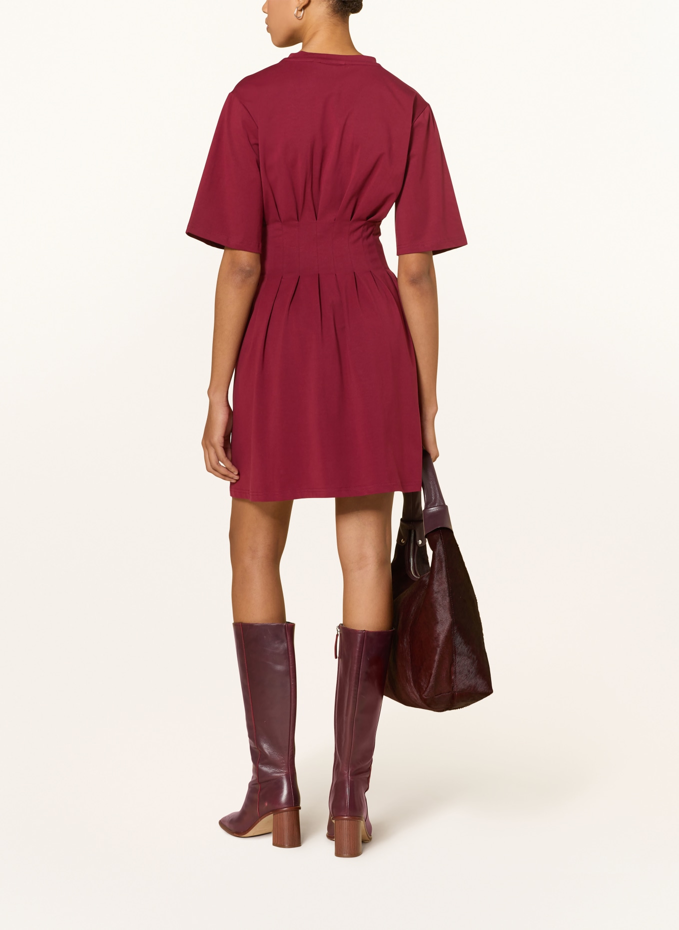 GESTUZ Jerseykleid GZINEZ: DUNKELROT