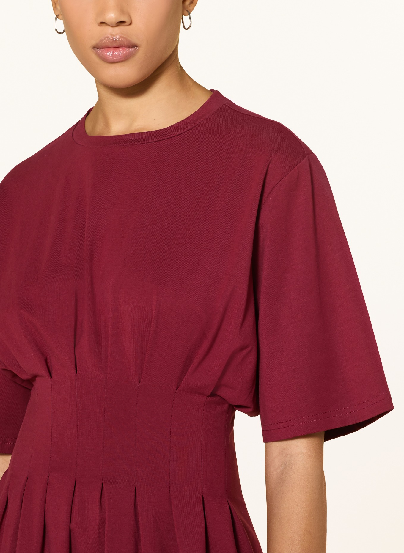 GESTUZ Jerseykleid GZINEZ: DUNKELROT