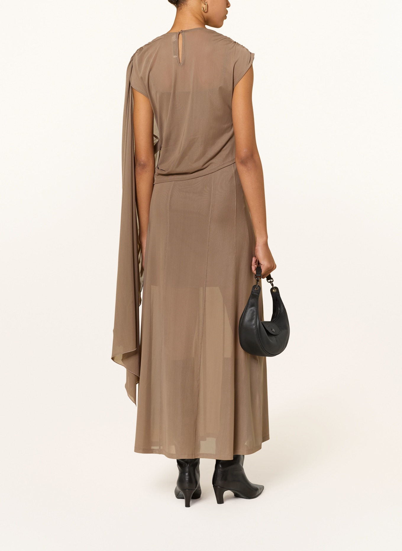 GESTUZ Robe en maille GZMADDIN: MARRON CLAIR