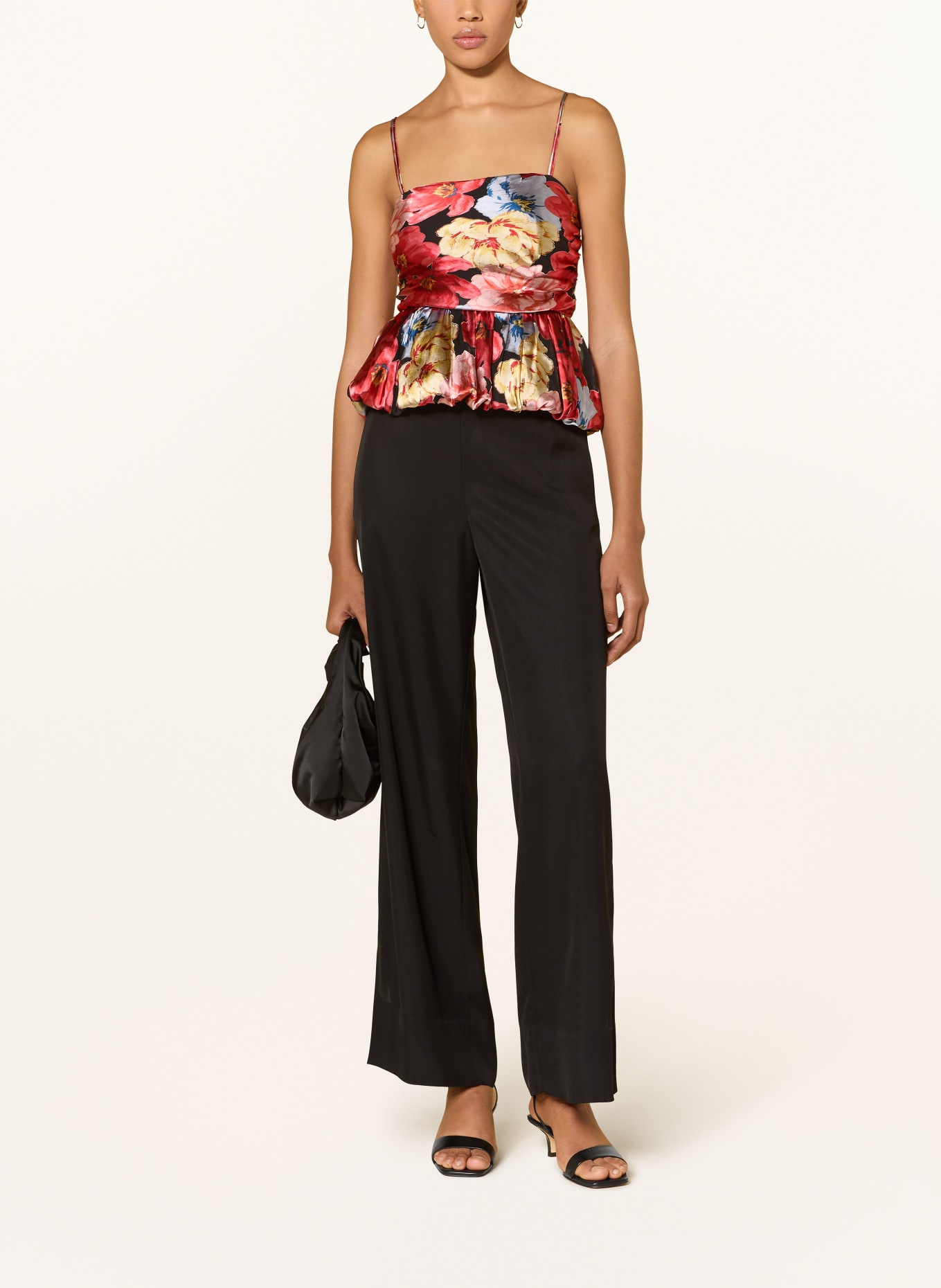 GESTUZ Blouse GZSIGRIDA: ROUGE / JAUNE CLAIR / BLEU CLAIR