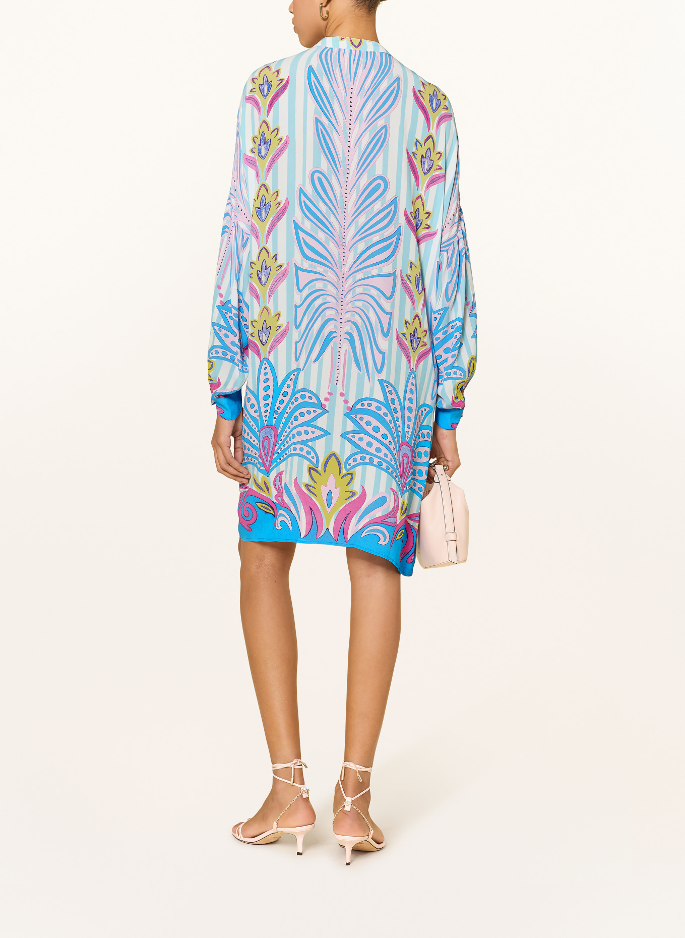 yippie hippie šaty: TMAVĚ MODRÁ / RŮŽOVÁ / MODRÁ