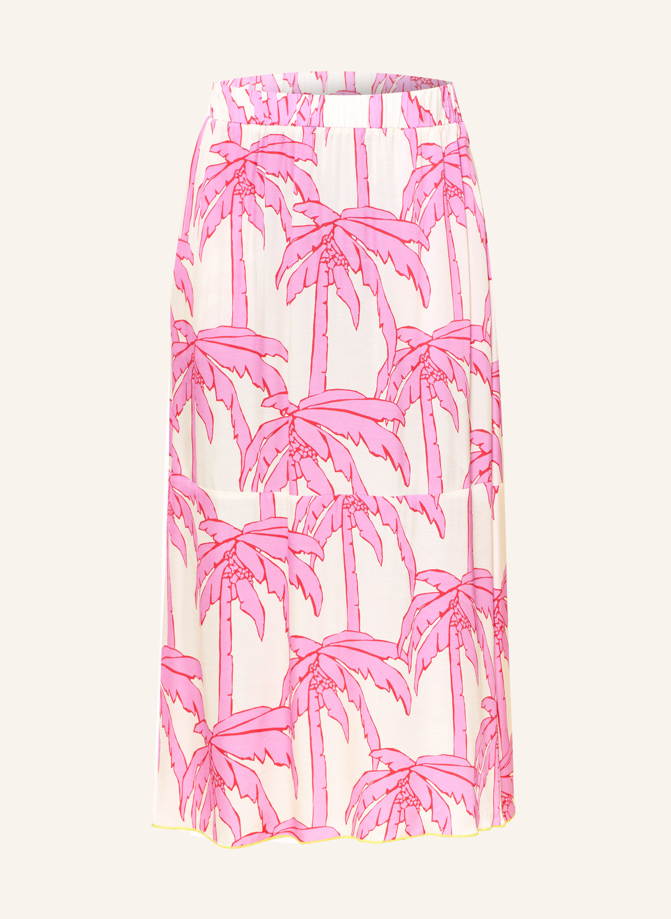 yippie hippie spódnica: BIAŁY / RÓŻOWY