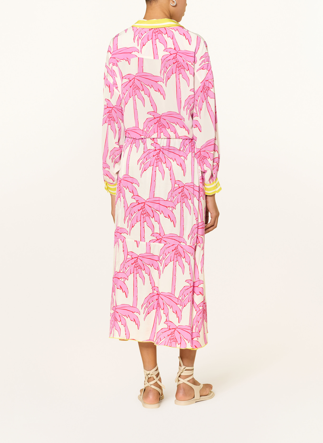 yippie hippie spódnica: BIAŁY / RÓŻOWY