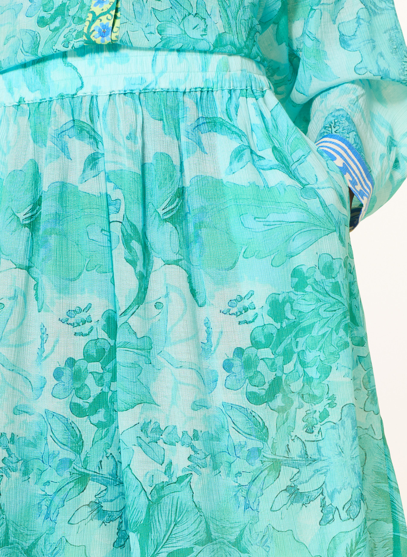 yippie hippie Shorts: TÜRKIS / GRÜN