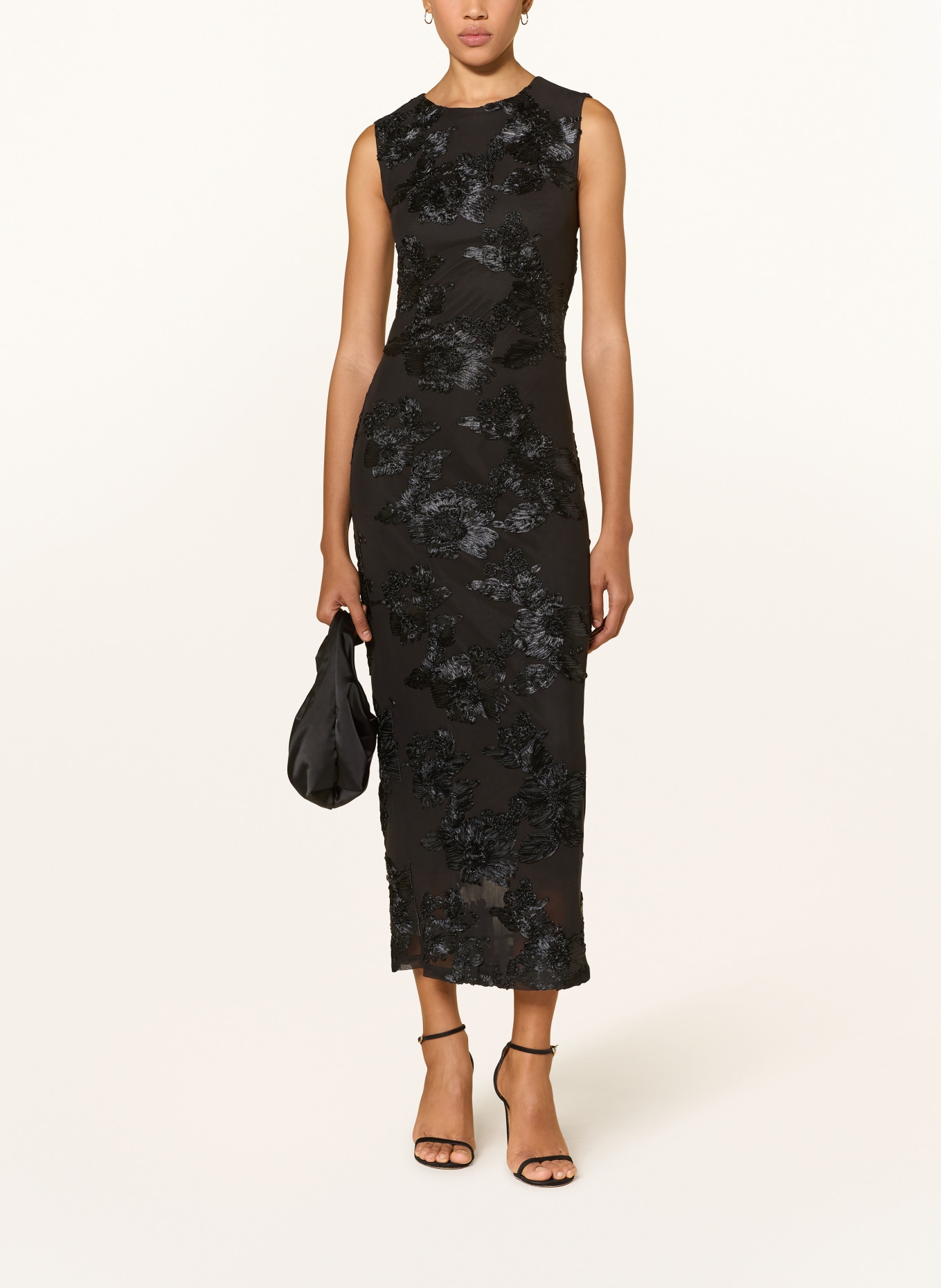 NEO NOIR Mesh-Kleid TIRANNA: SCHWARZ