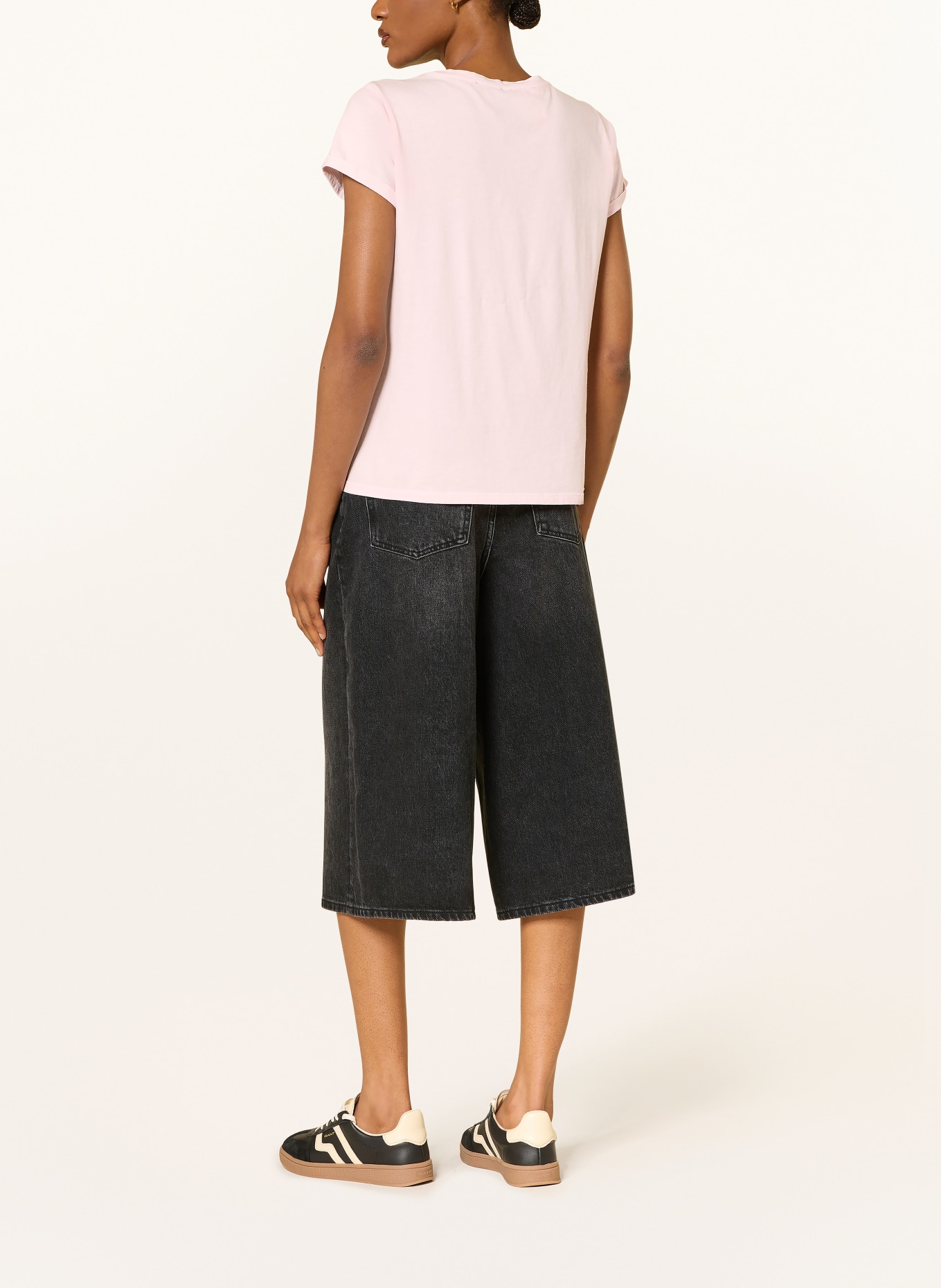 Princess GOES HOLLYWOOD T-Shirt SNOOPY mit Schmucksteinen: HELLROSA / WEISS / SCHWARZ