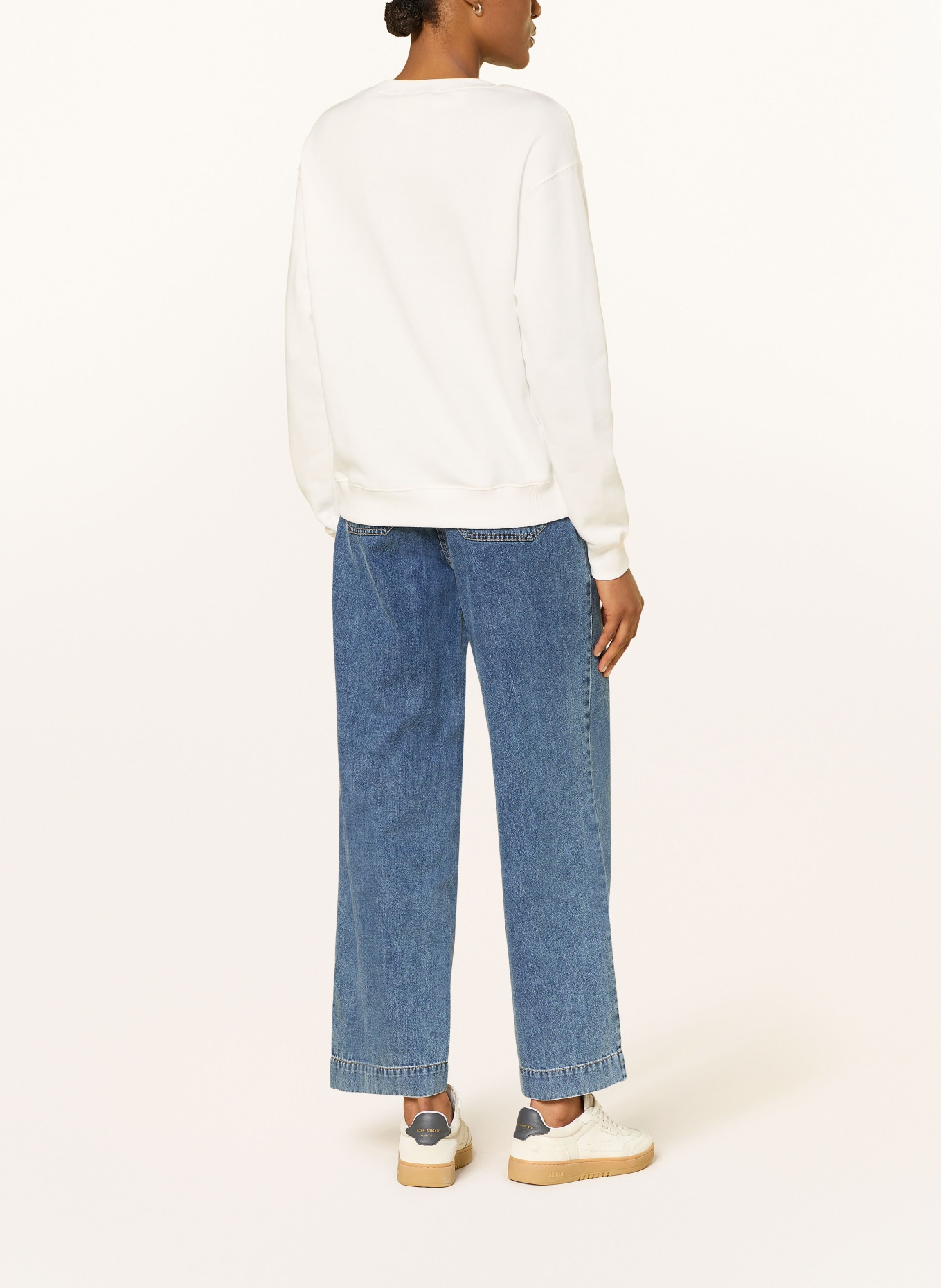 Princess GOES HOLLYWOOD Bluza TWEETY z kamieniami ozdobnymi: BIAŁY / SREBRNY