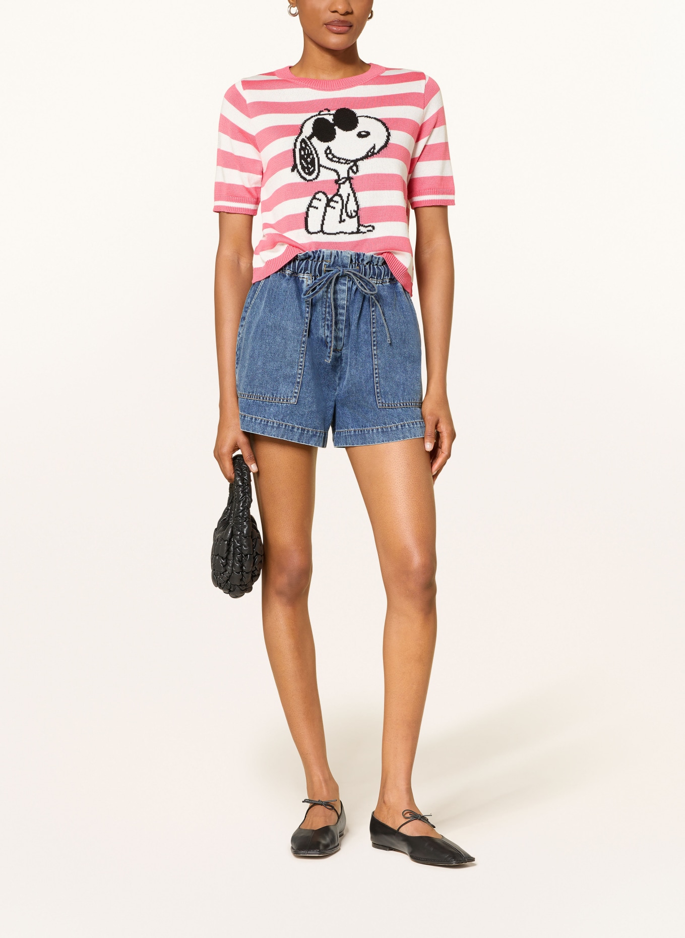 Princess GOES HOLLYWOOD džínové šortky: MODRÁ