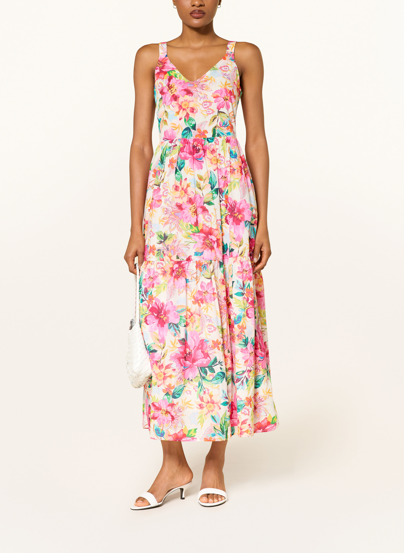 Princess GOES HOLLYWOOD robe: CRÈME / ROSE FUCHSIA / JAUNE