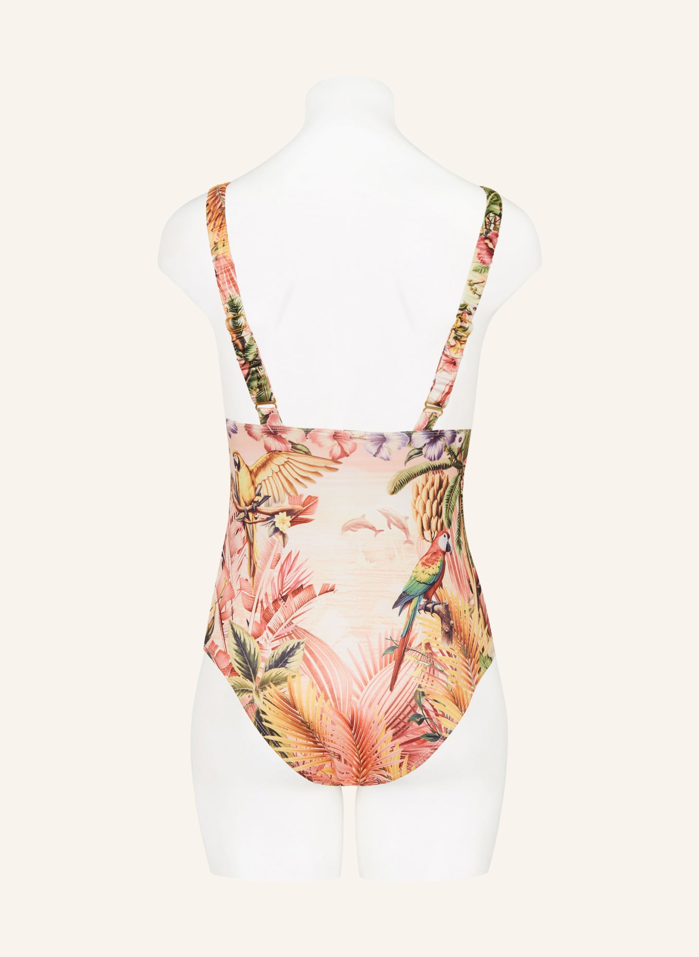 Princess GOES HOLLYWOOD swimsuit: SALMON / PURPLE / GREEN